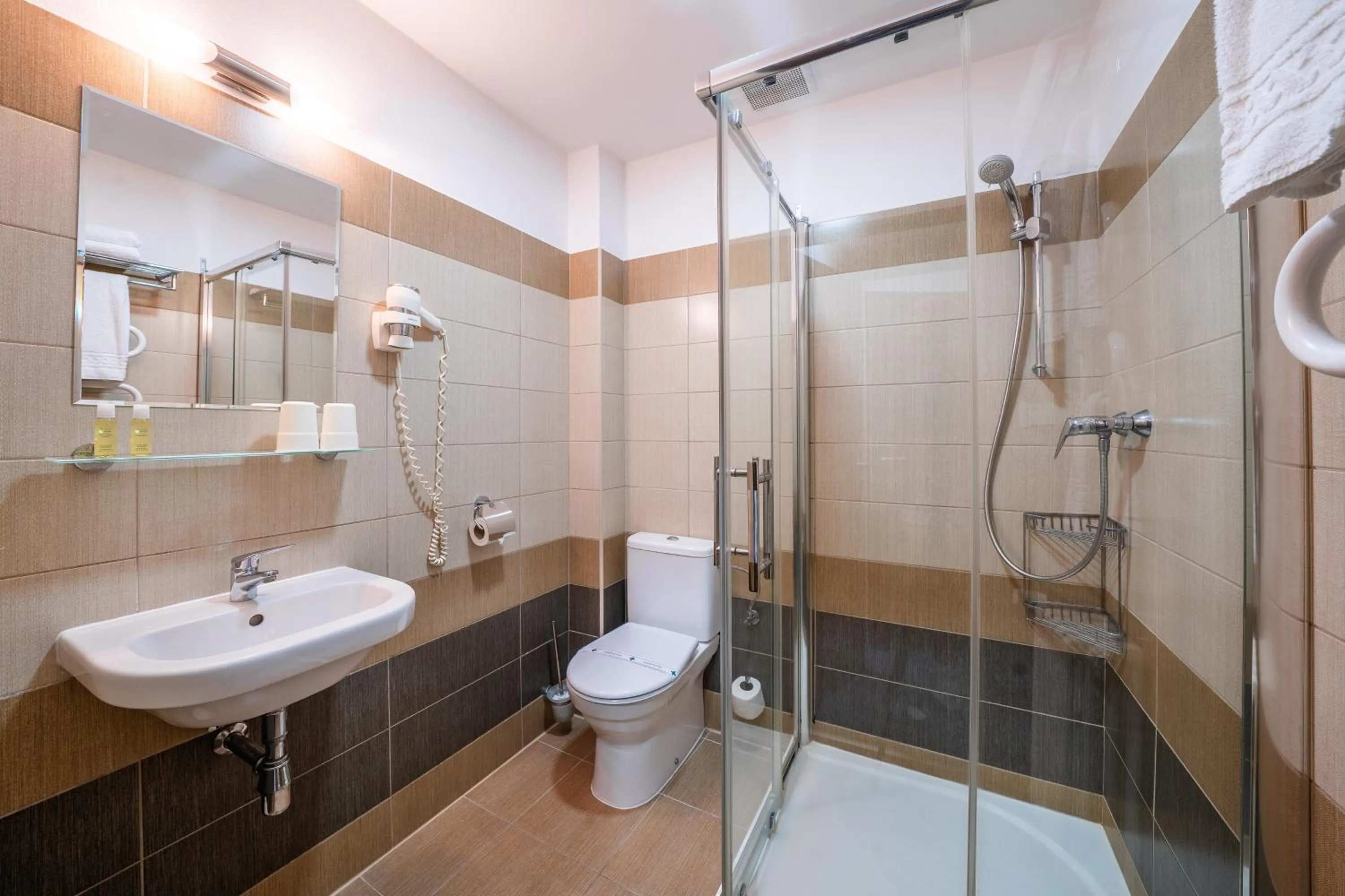 Bathroom in Hotel u Ledu