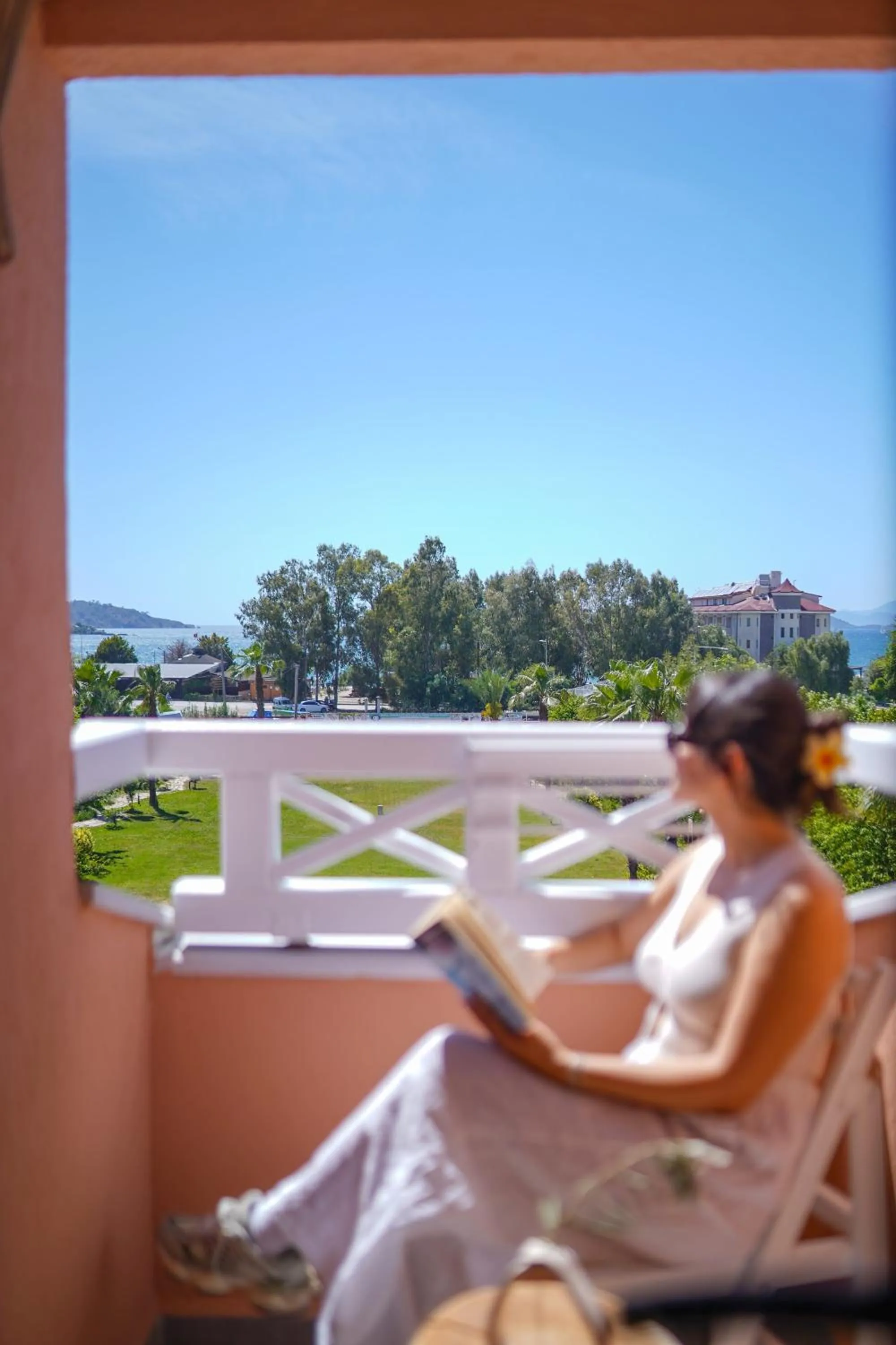 Balcony/Terrace in Hotel Club-E