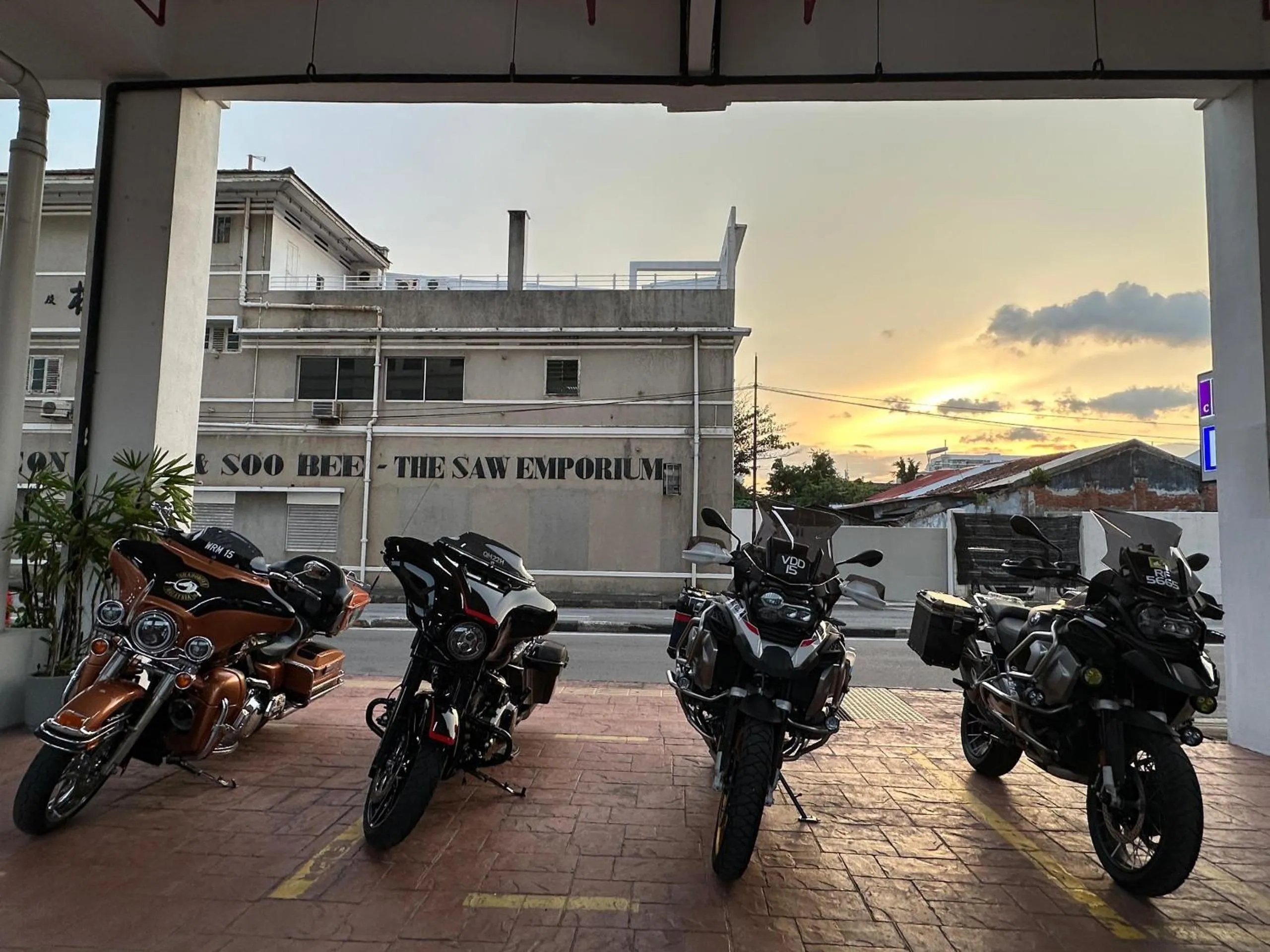 Cycling in C Y C Heritage Hotel