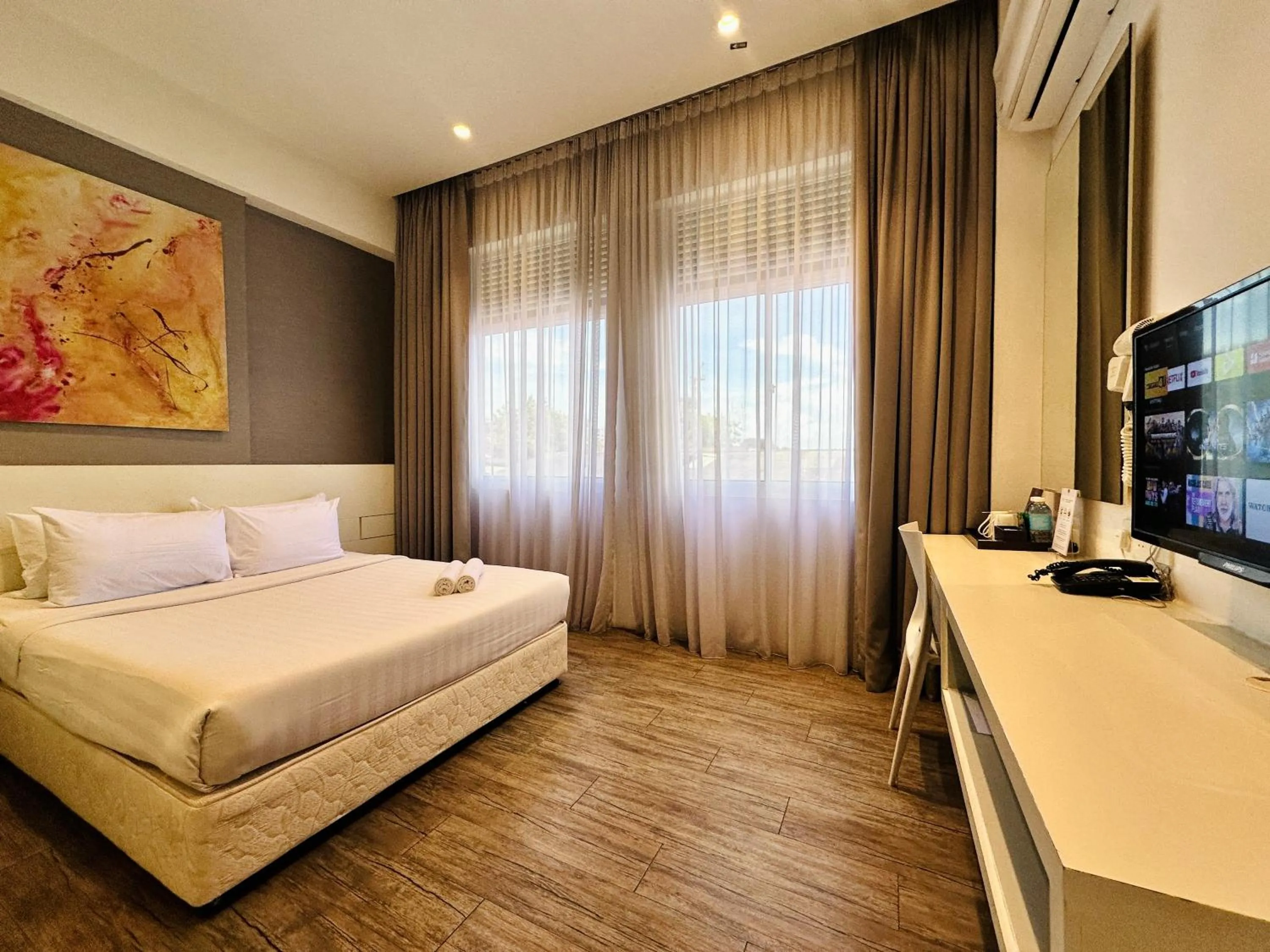 Bed in C Y C Heritage Hotel