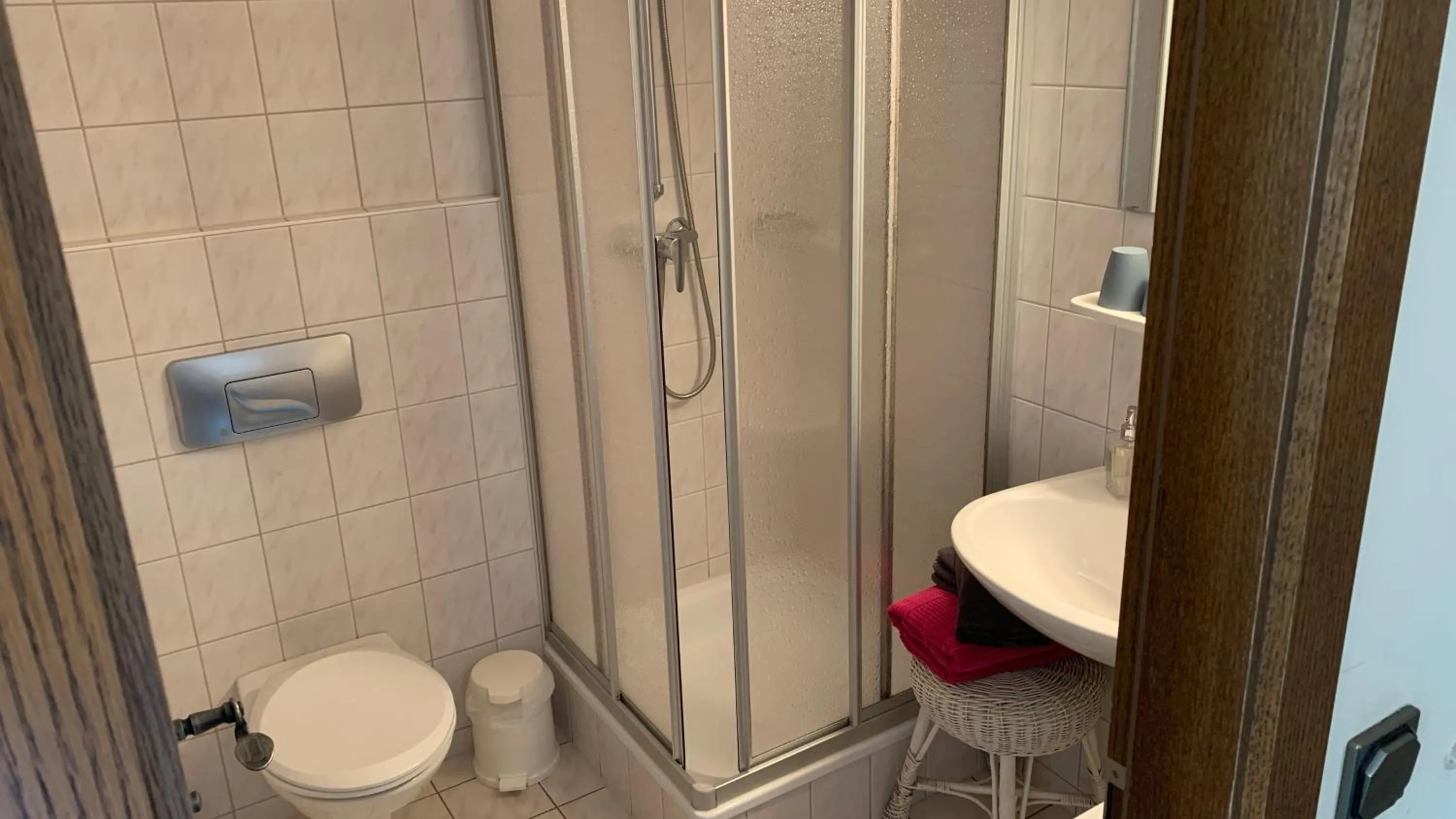 Bathroom in Hotel Almenrausch