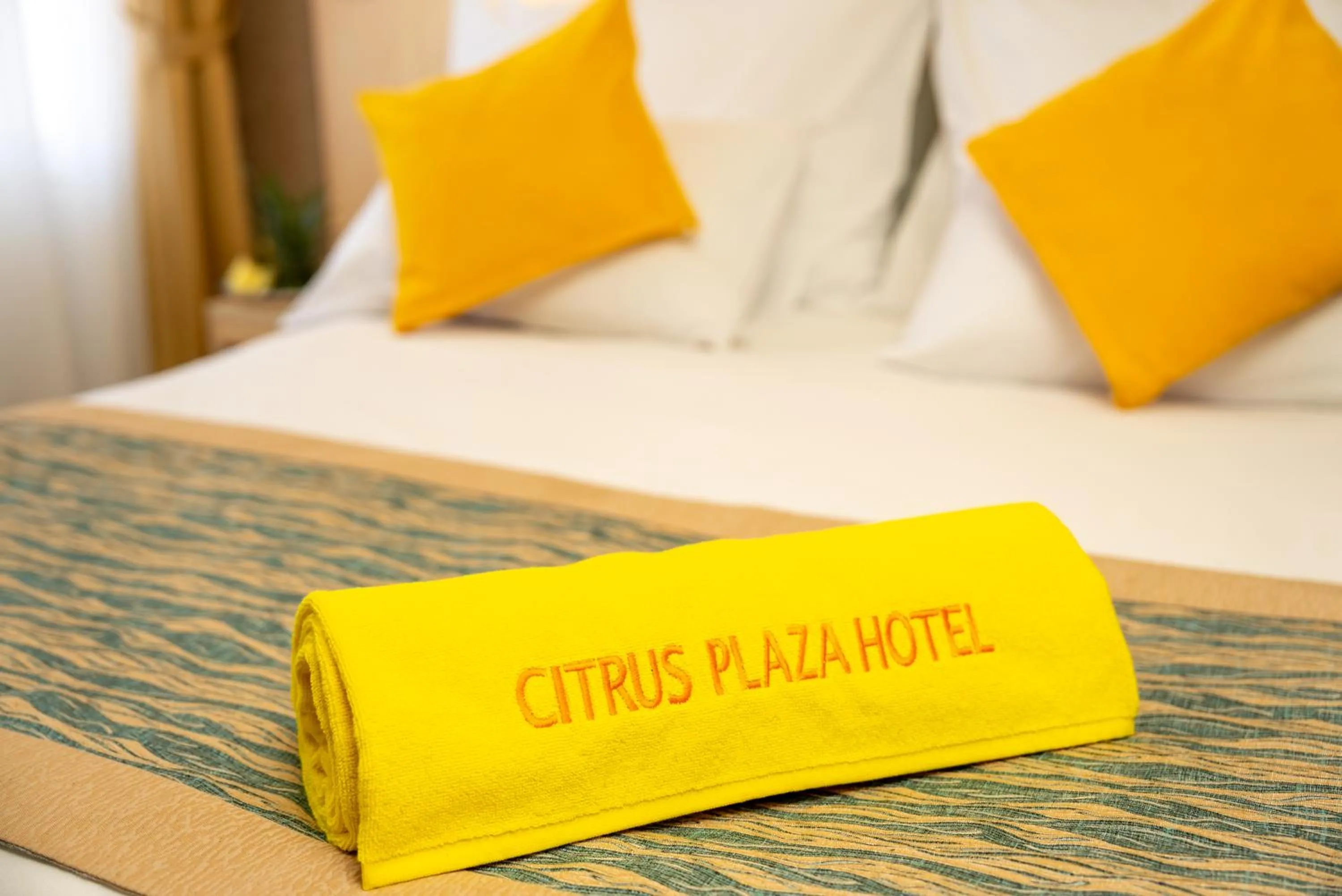 Bed in Cıtrus Plaza Hotel