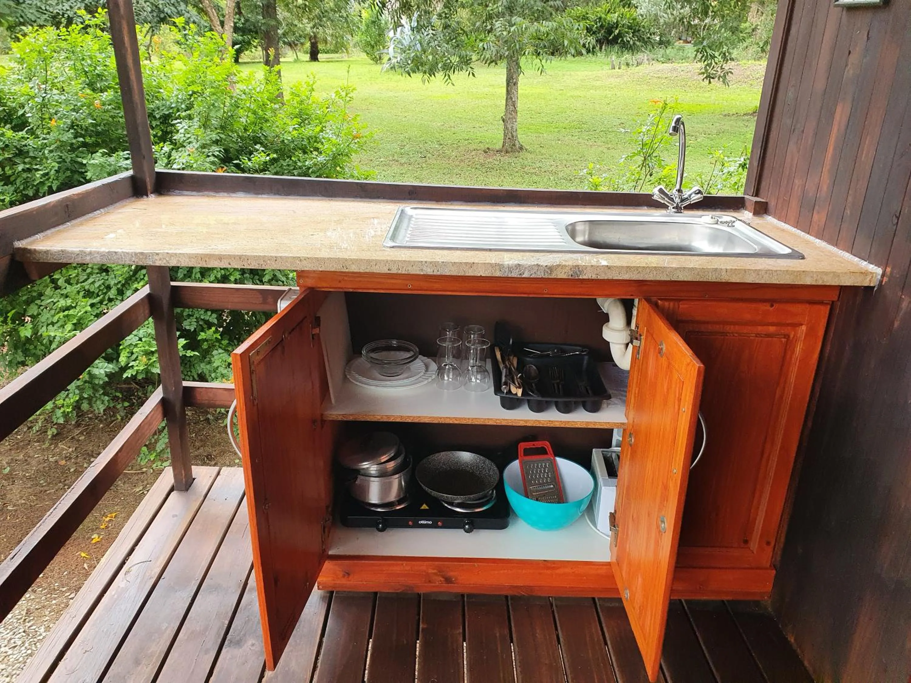Balcony/Terrace in Thokozani Lodge