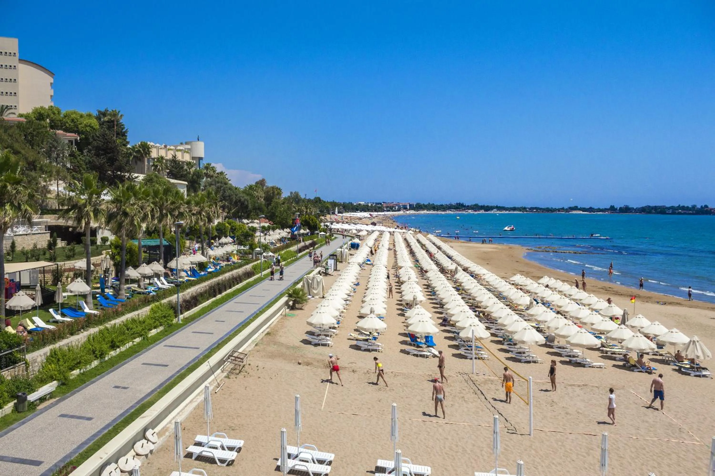 Beach in Club Melas Privé