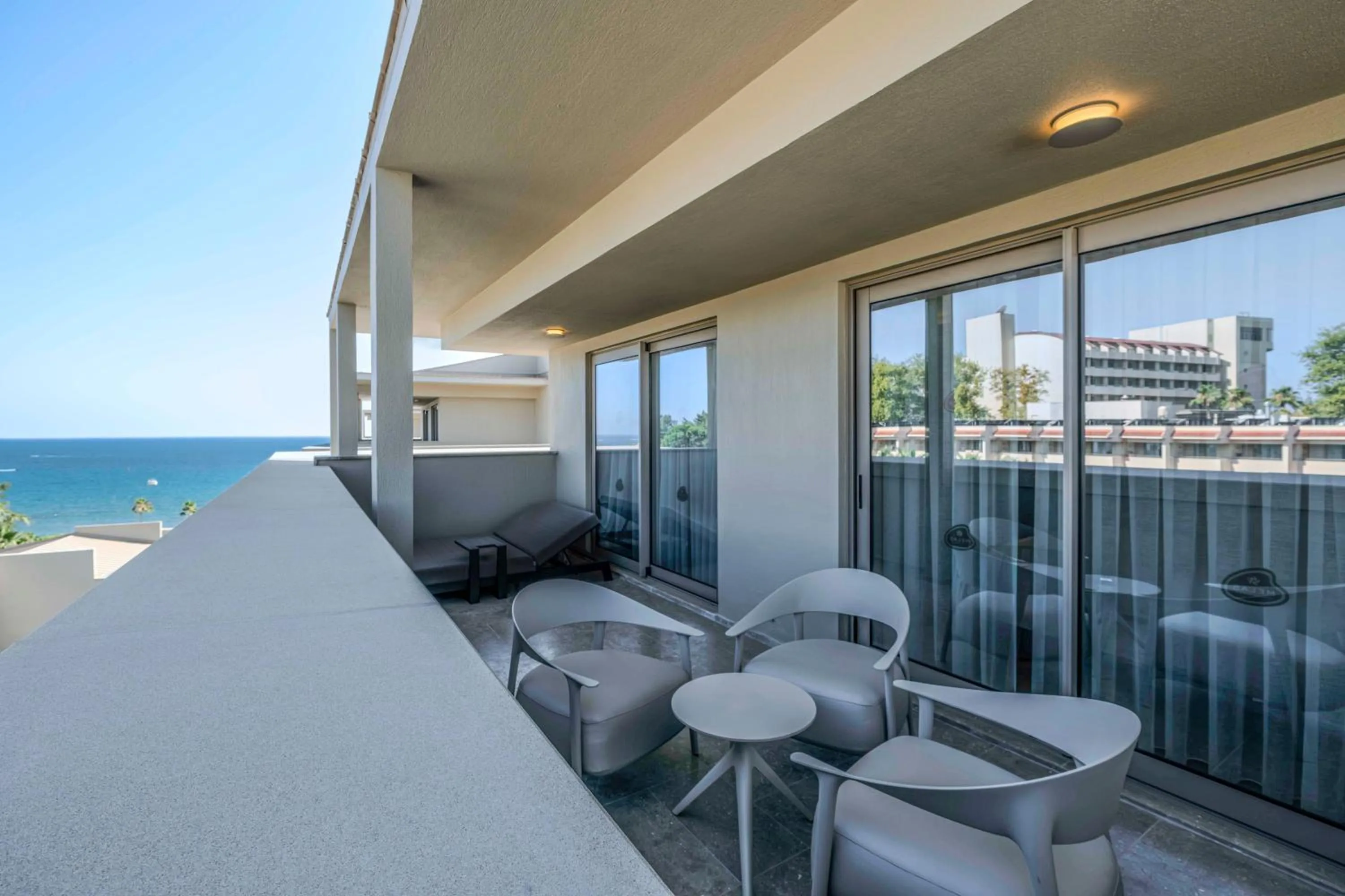 Balcony/Terrace in Club Melas Privé