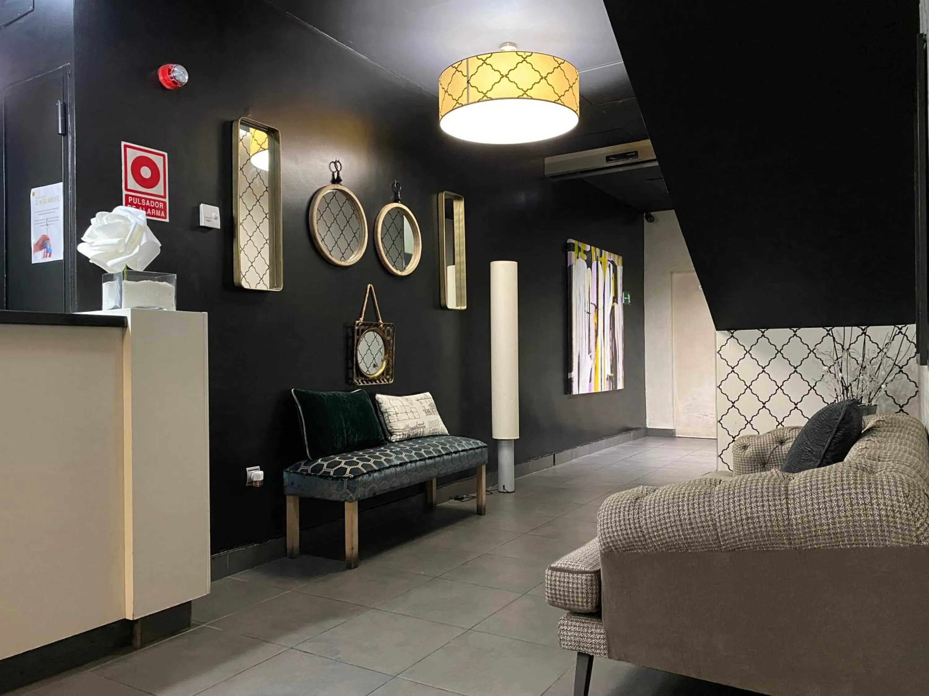 Lobby or reception in U Hotel Villa-Gomá