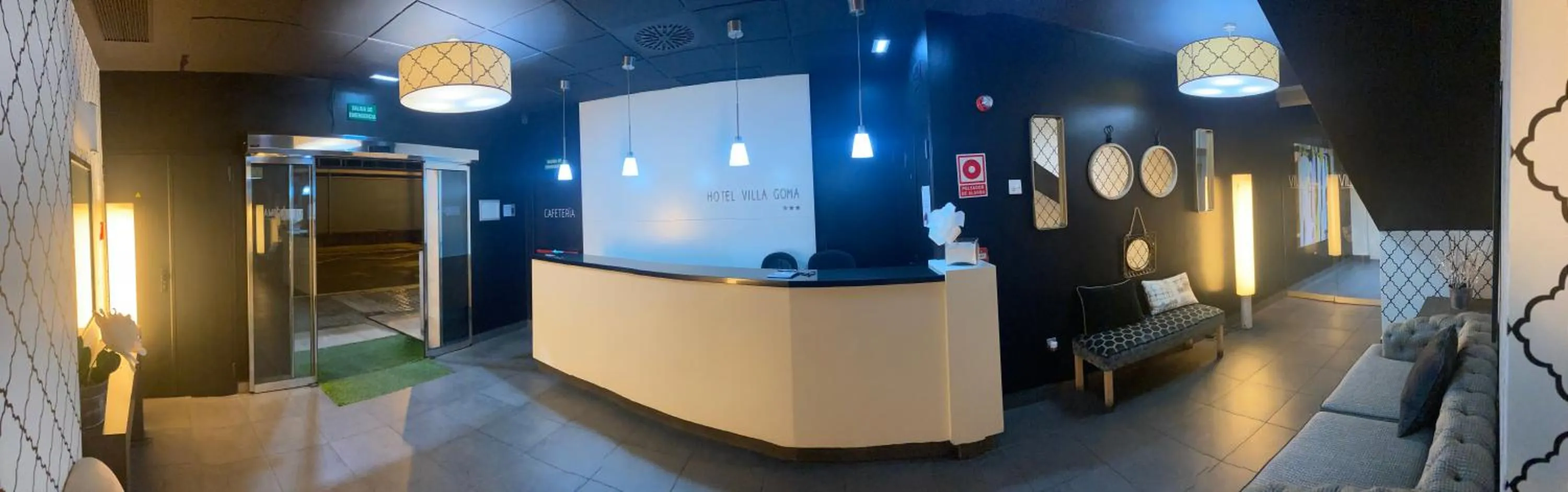 Lobby or reception in U Hotel Villa-Gomá