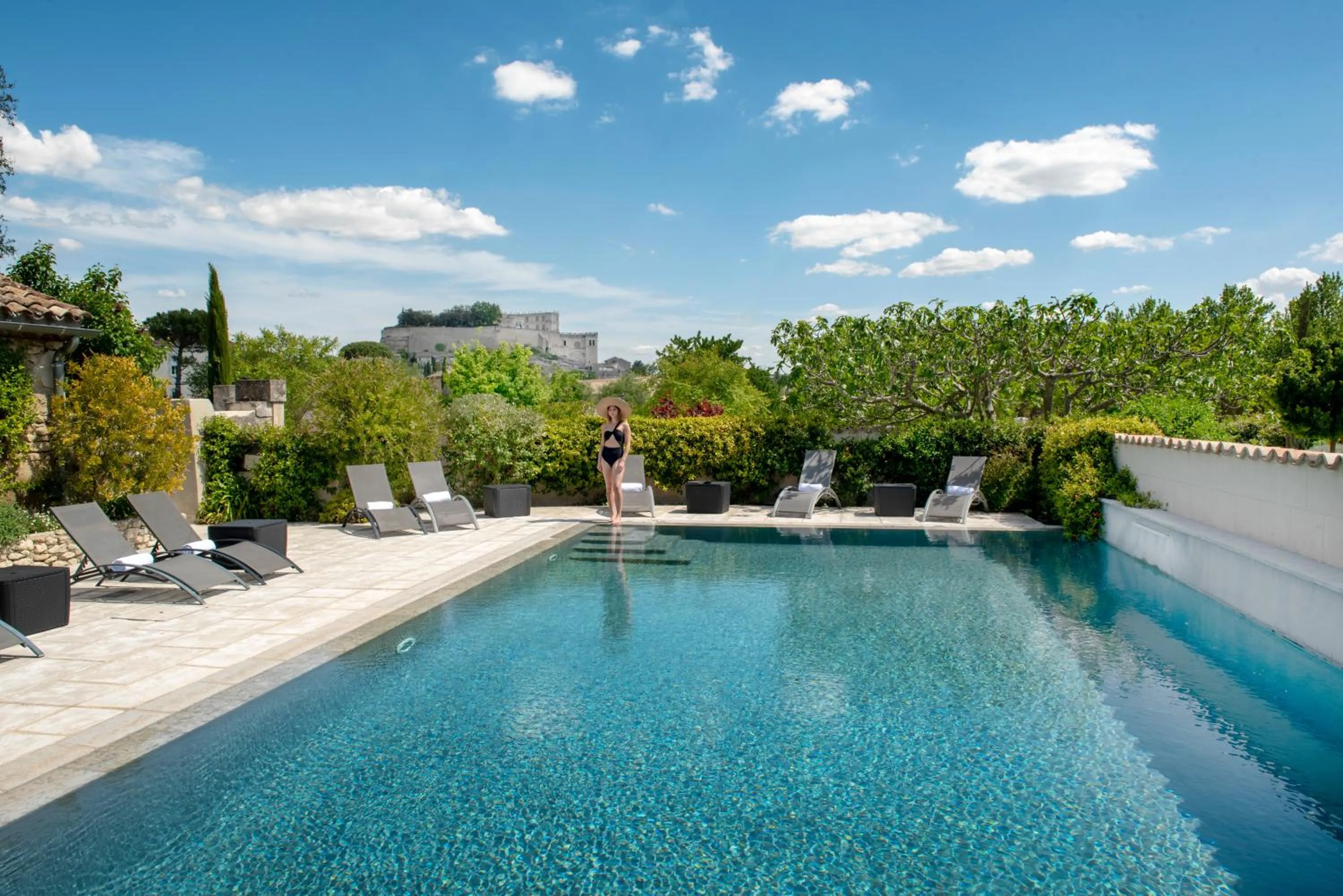 Swimming pool in La Ferme Chapouton - Teritoria