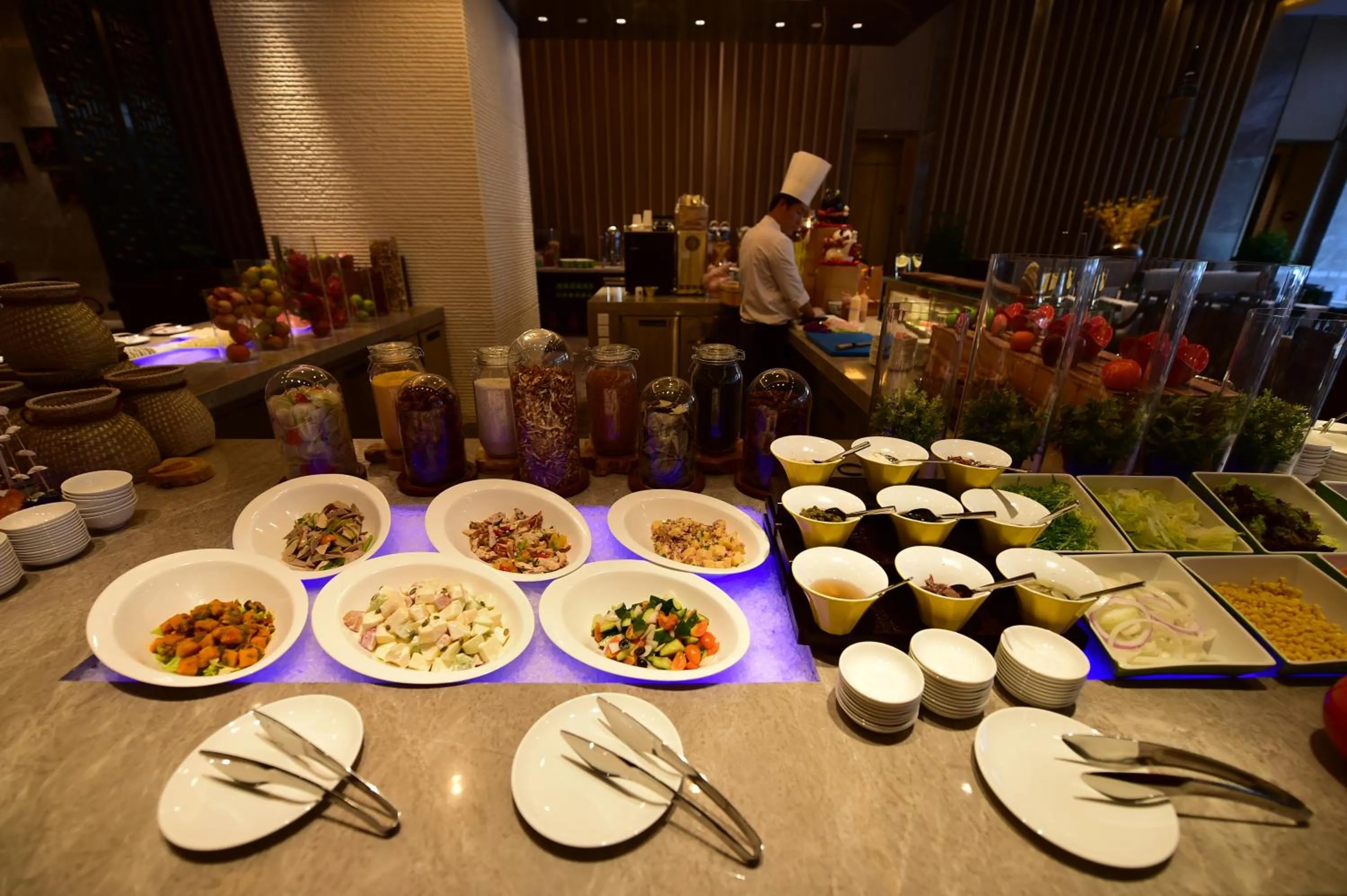 Restaurant/places to eat in Wanda Realm Hotel Tai'an