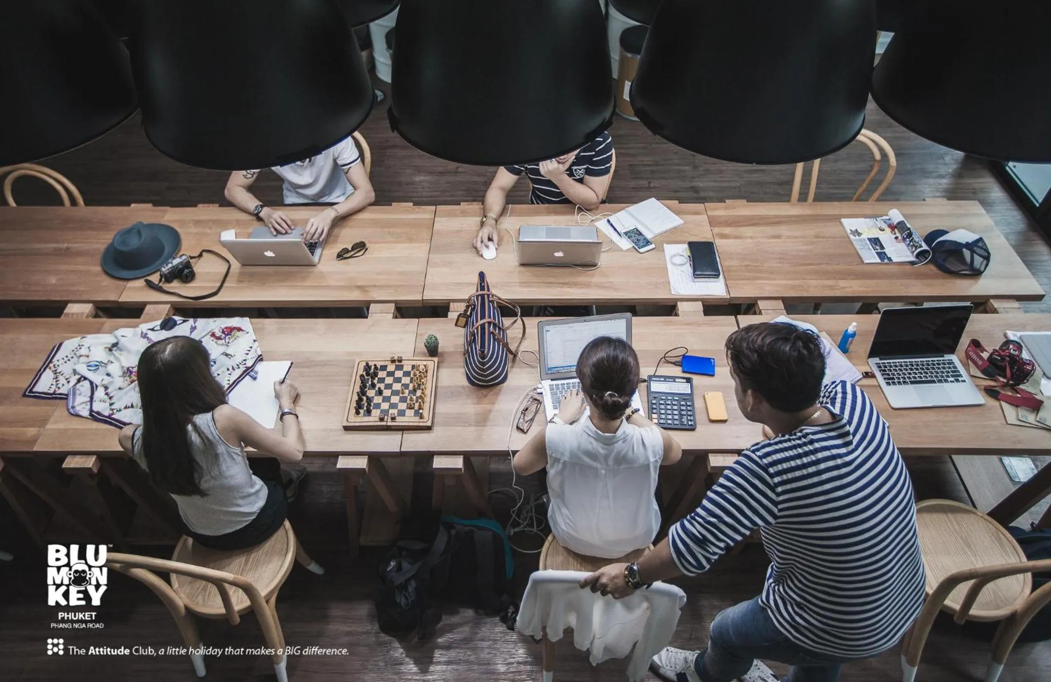 Meeting/conference room in Blu Monkey Hub and Hotel Phuket Town- Free All Day Coworking space