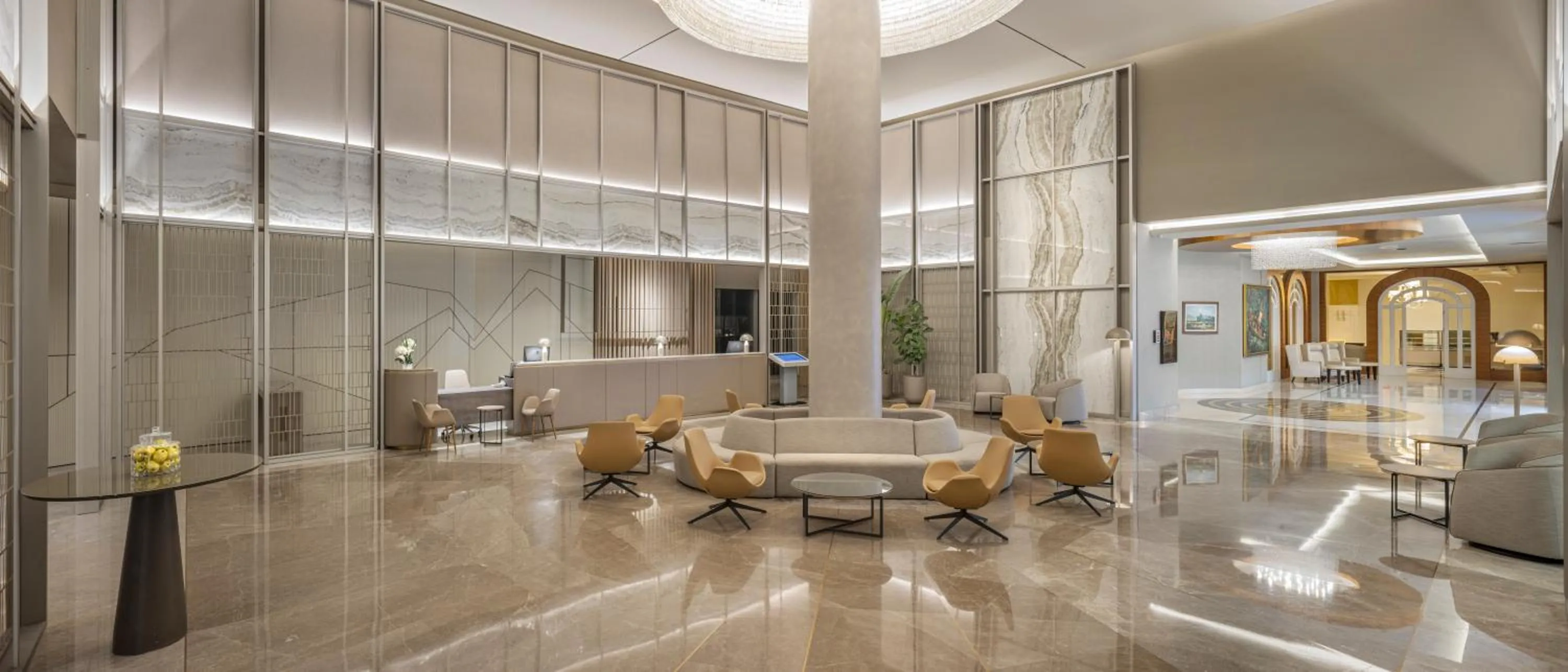 Lobby or reception in Melas Resort Hotel