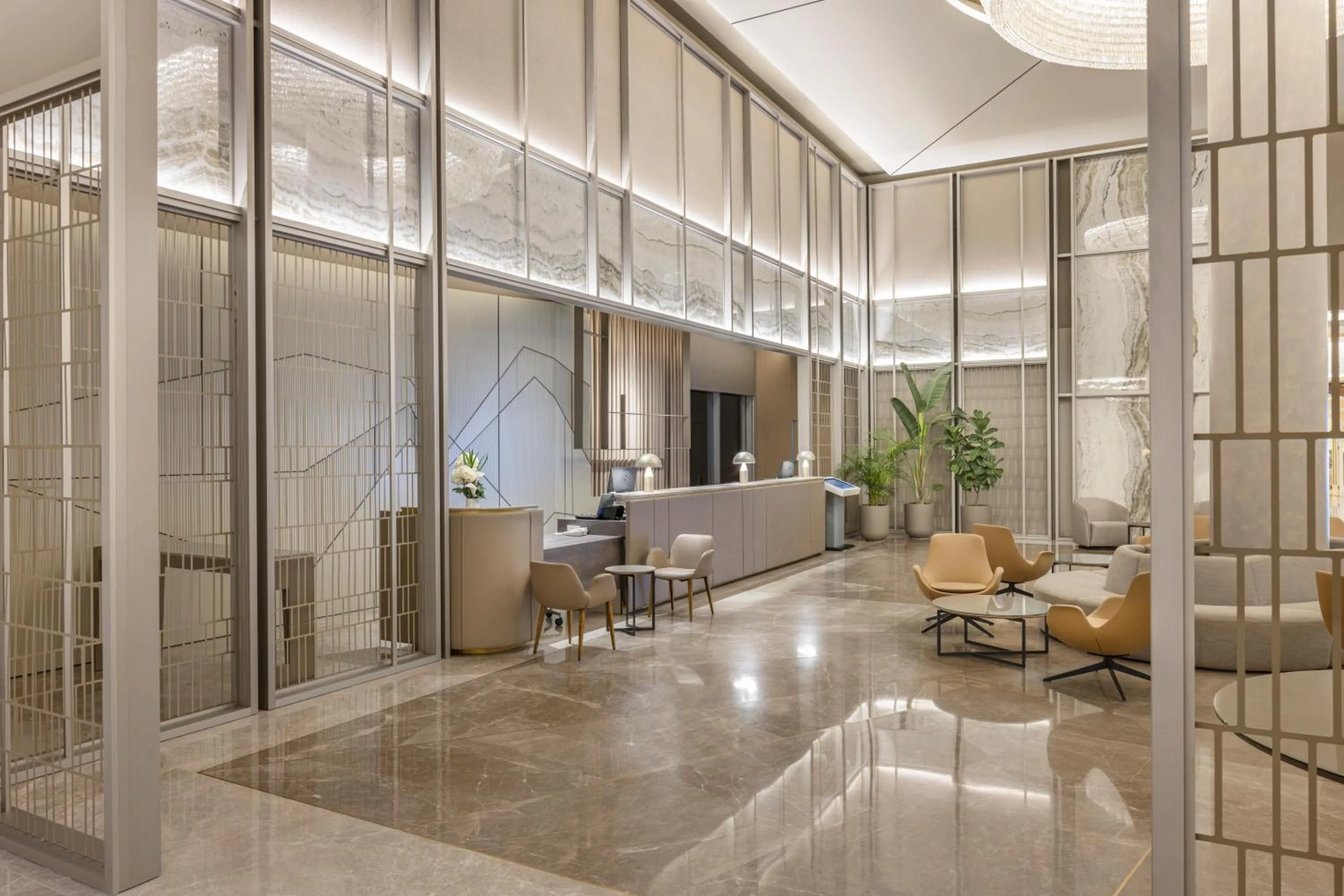 Lobby or reception in Melas Resort Hotel