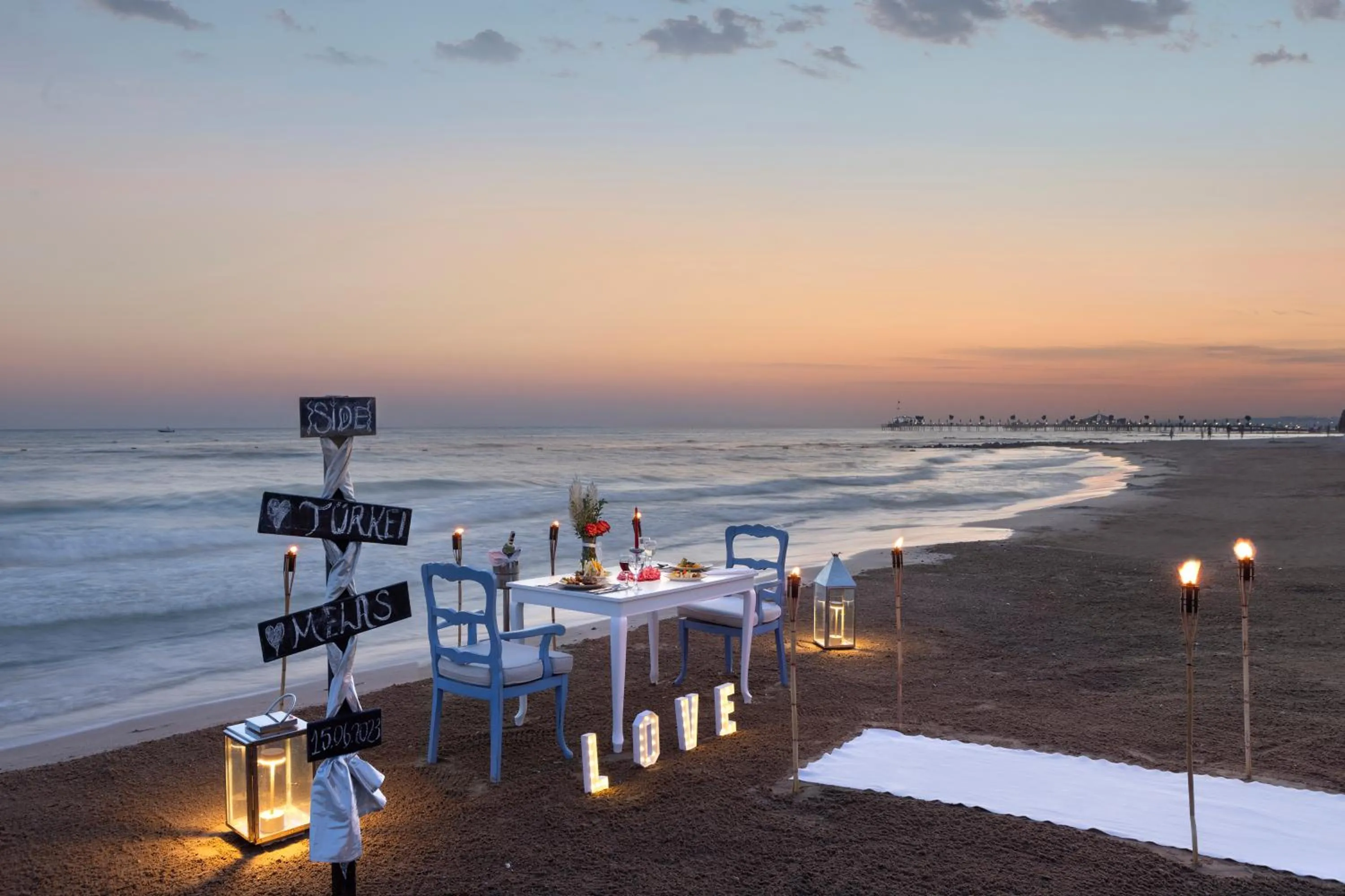 Beach in Melas Resort Hotel