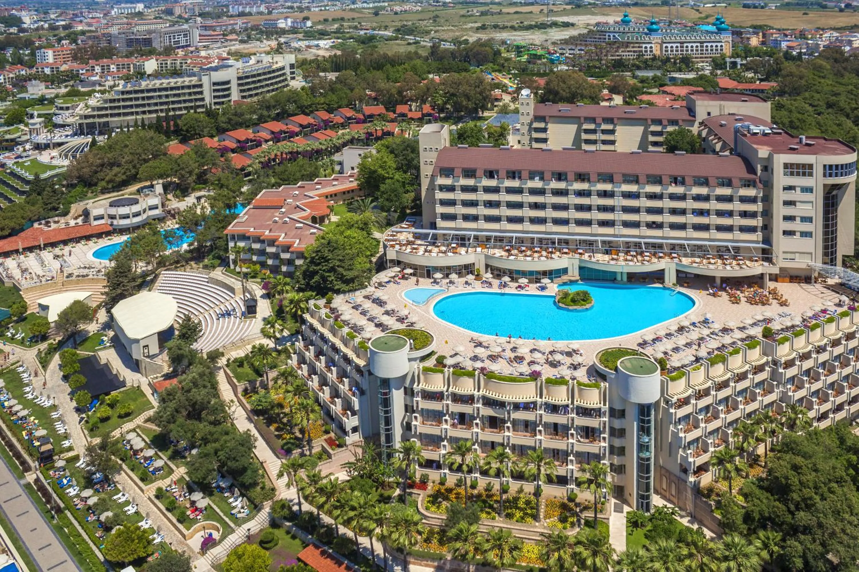 Property building in Melas Resort Hotel