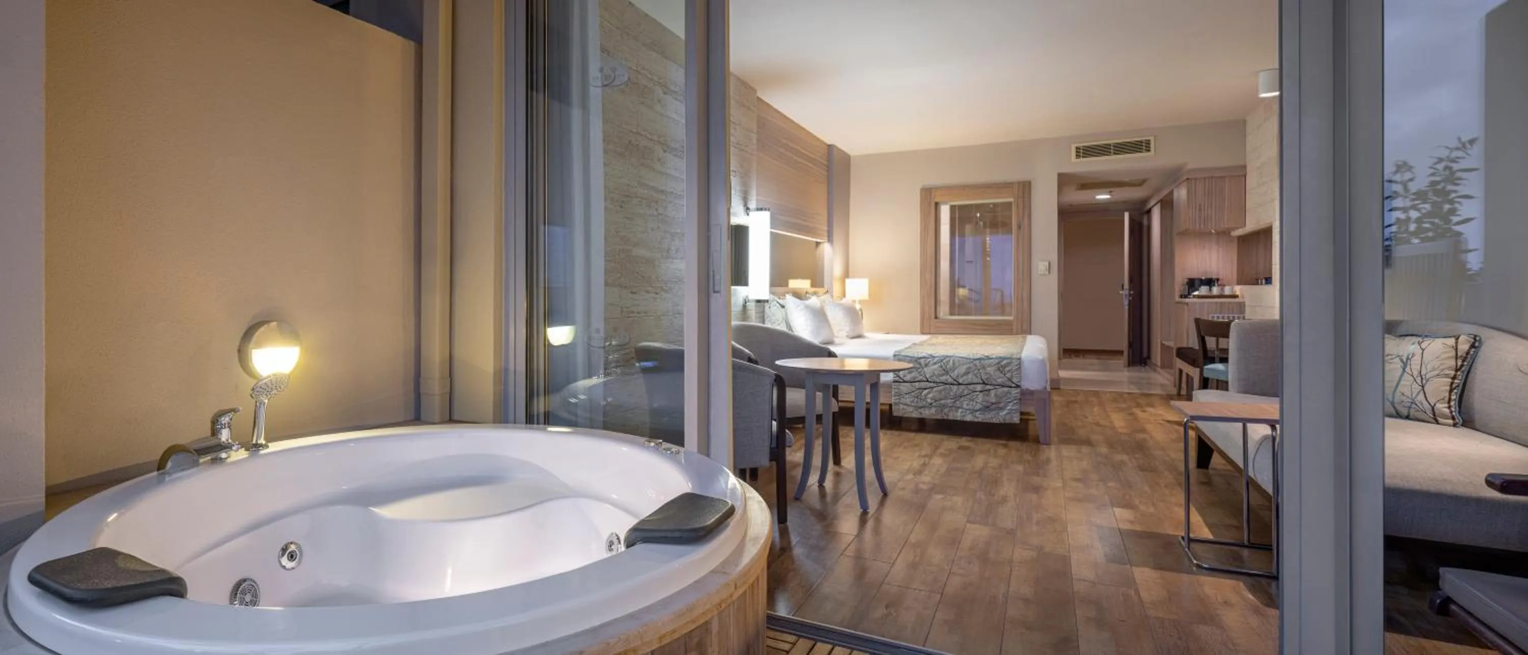 Bed in Melas Resort Hotel