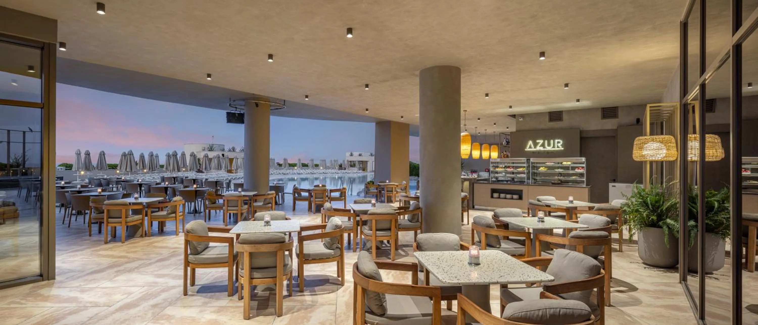 Seating area in Melas Resort Hotel