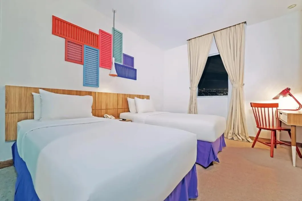 Bed in Tjokro Style Yogyakarta