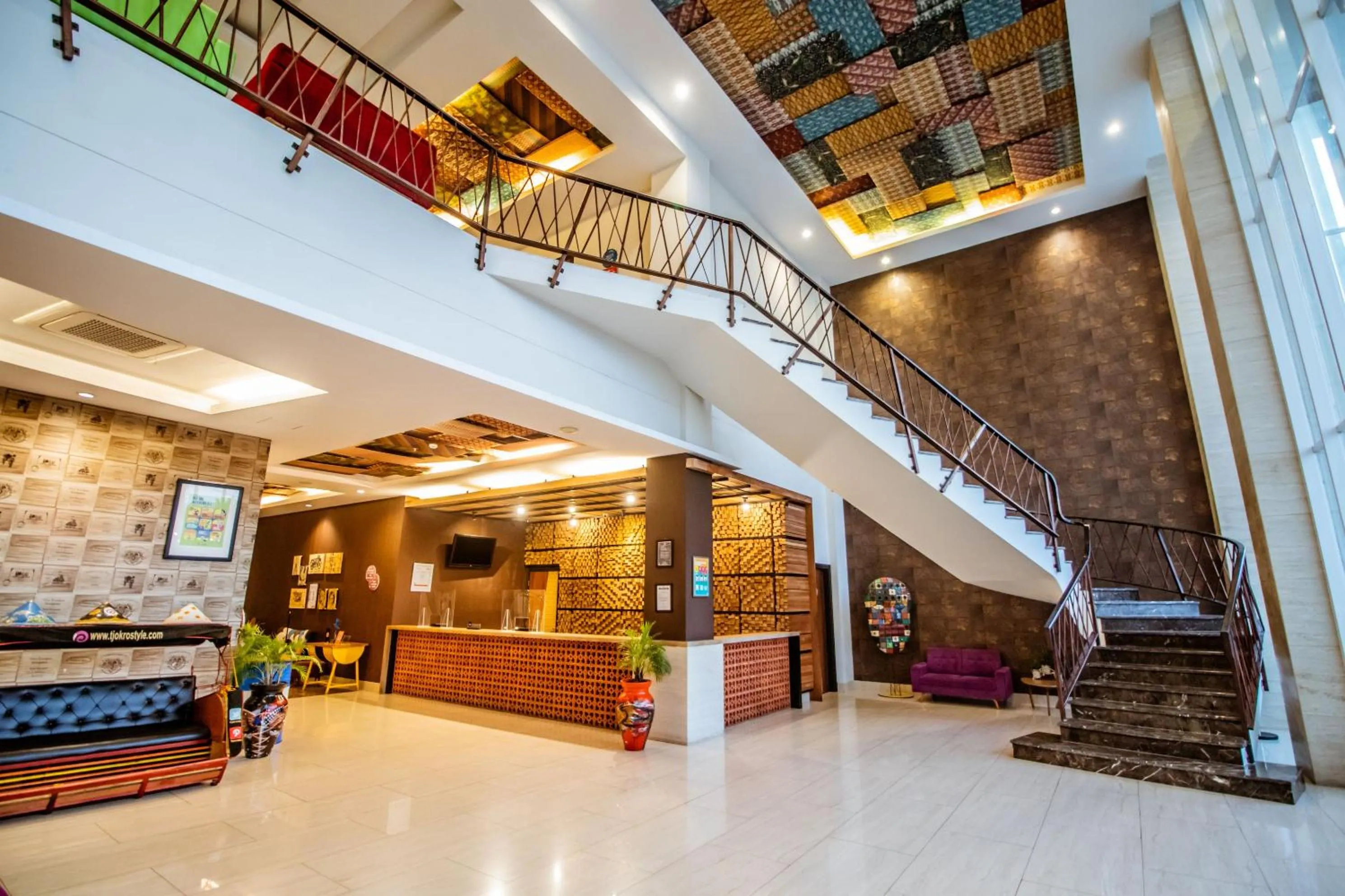 Lobby or reception in Tjokro Style Yogyakarta