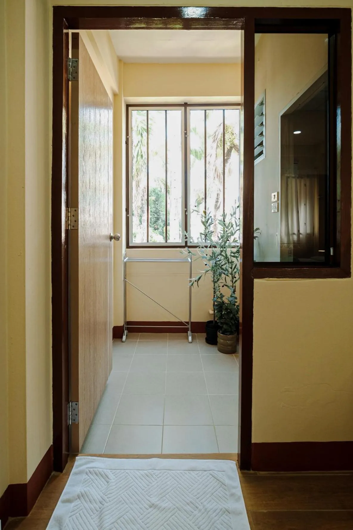 View (from property/room), Bed in Thong Poon Apartment Chiang Mai