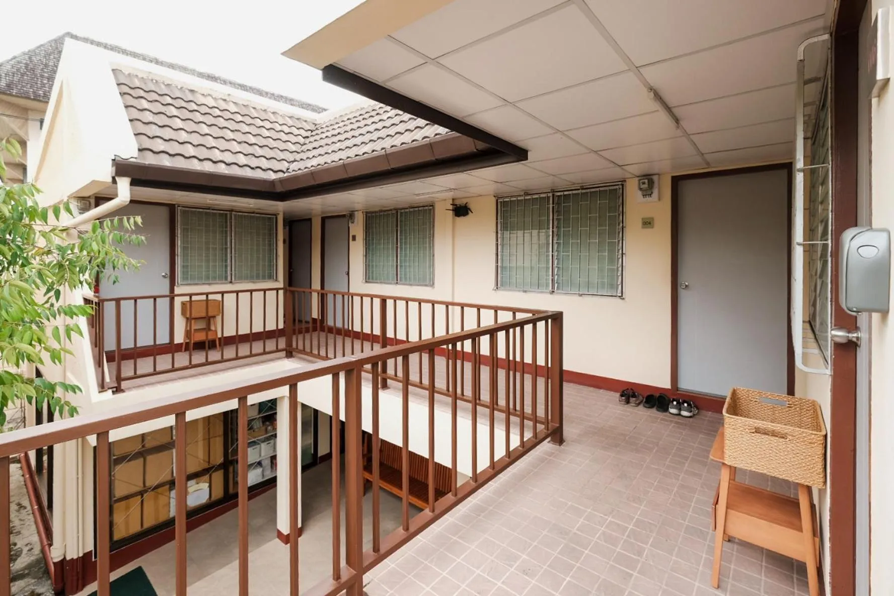 Floor plan in Thong Poon Apartment Chiang Mai