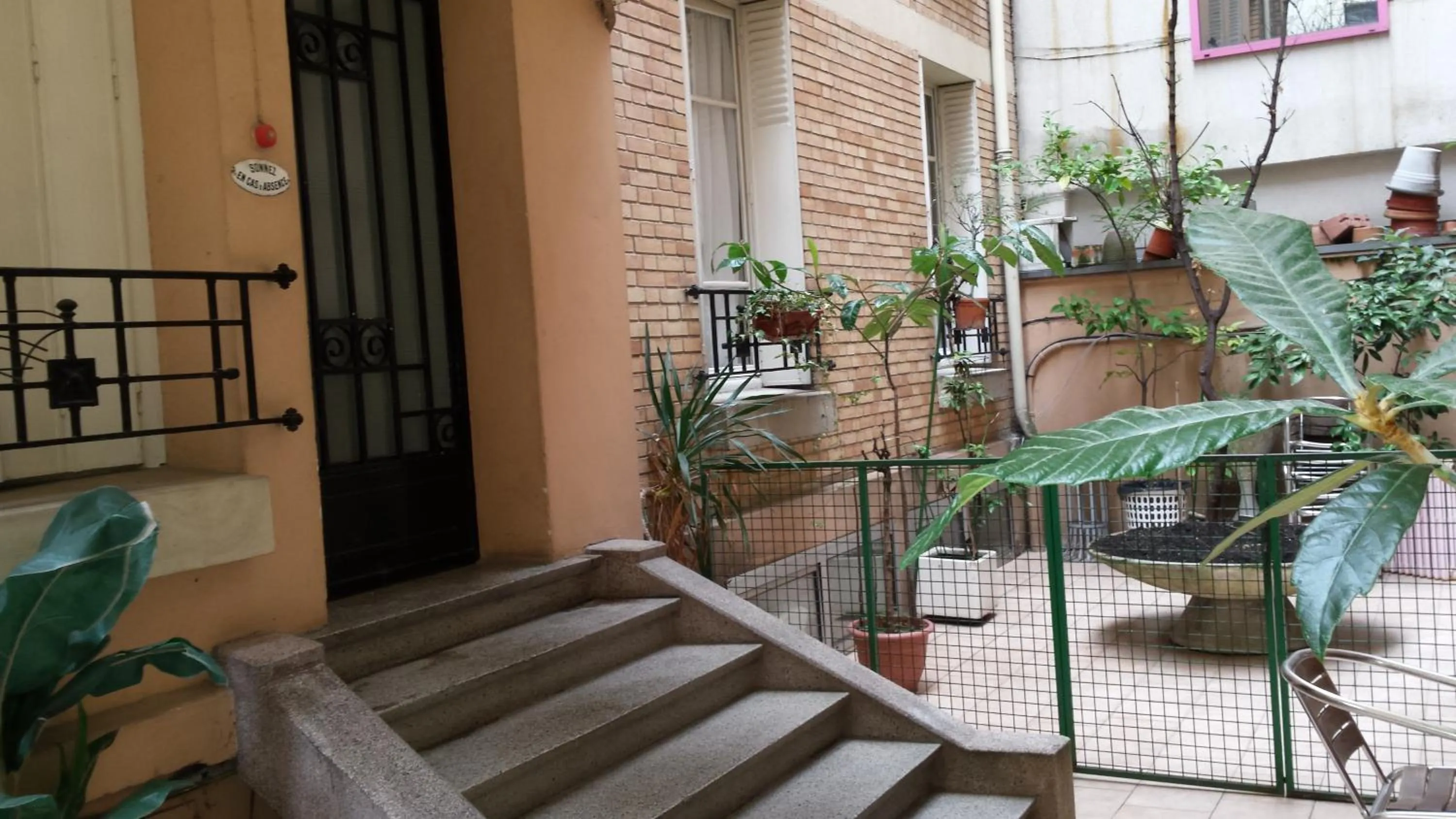 Facade/entrance in Salvy Residence