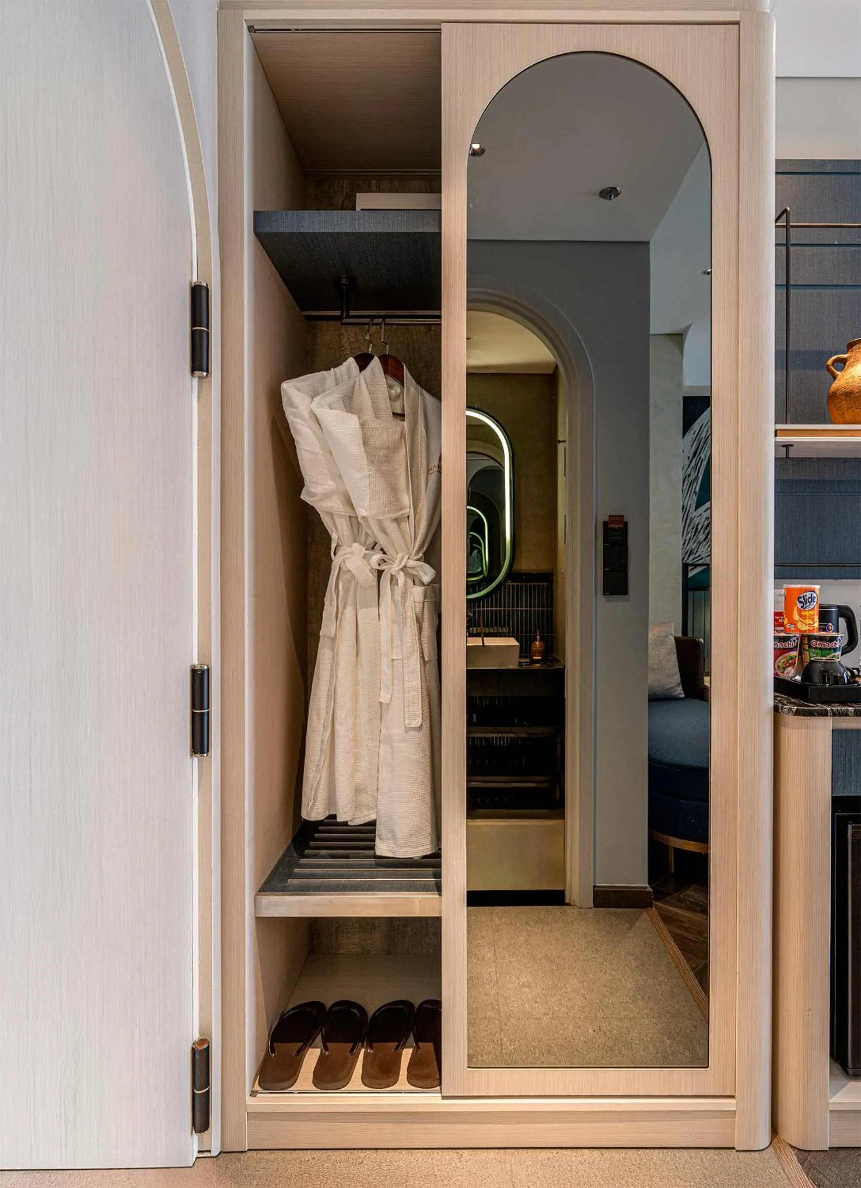 wardrobe, Bed in Champton Nha Trang Hotel