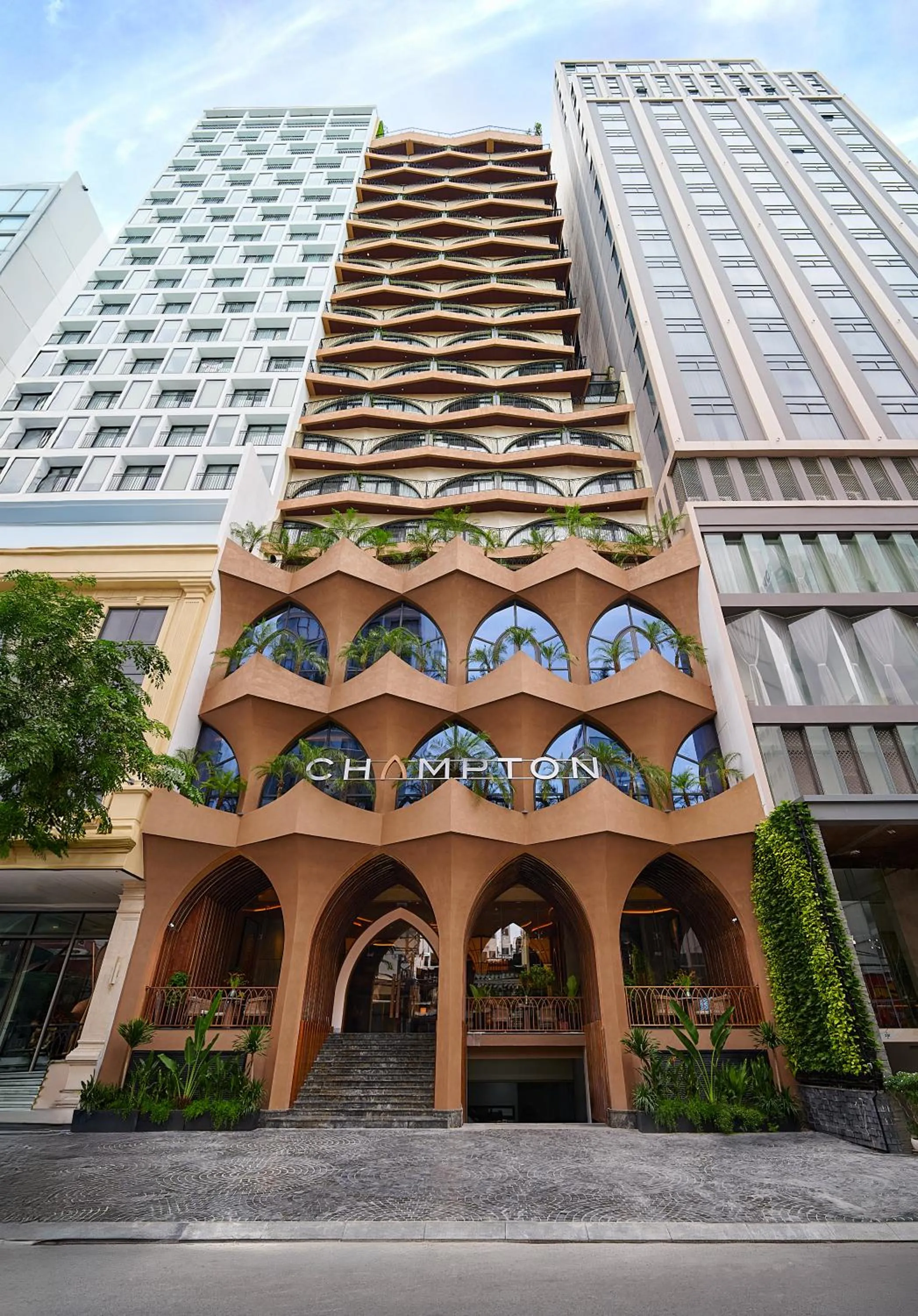 Property building in Champton Nha Trang Hotel