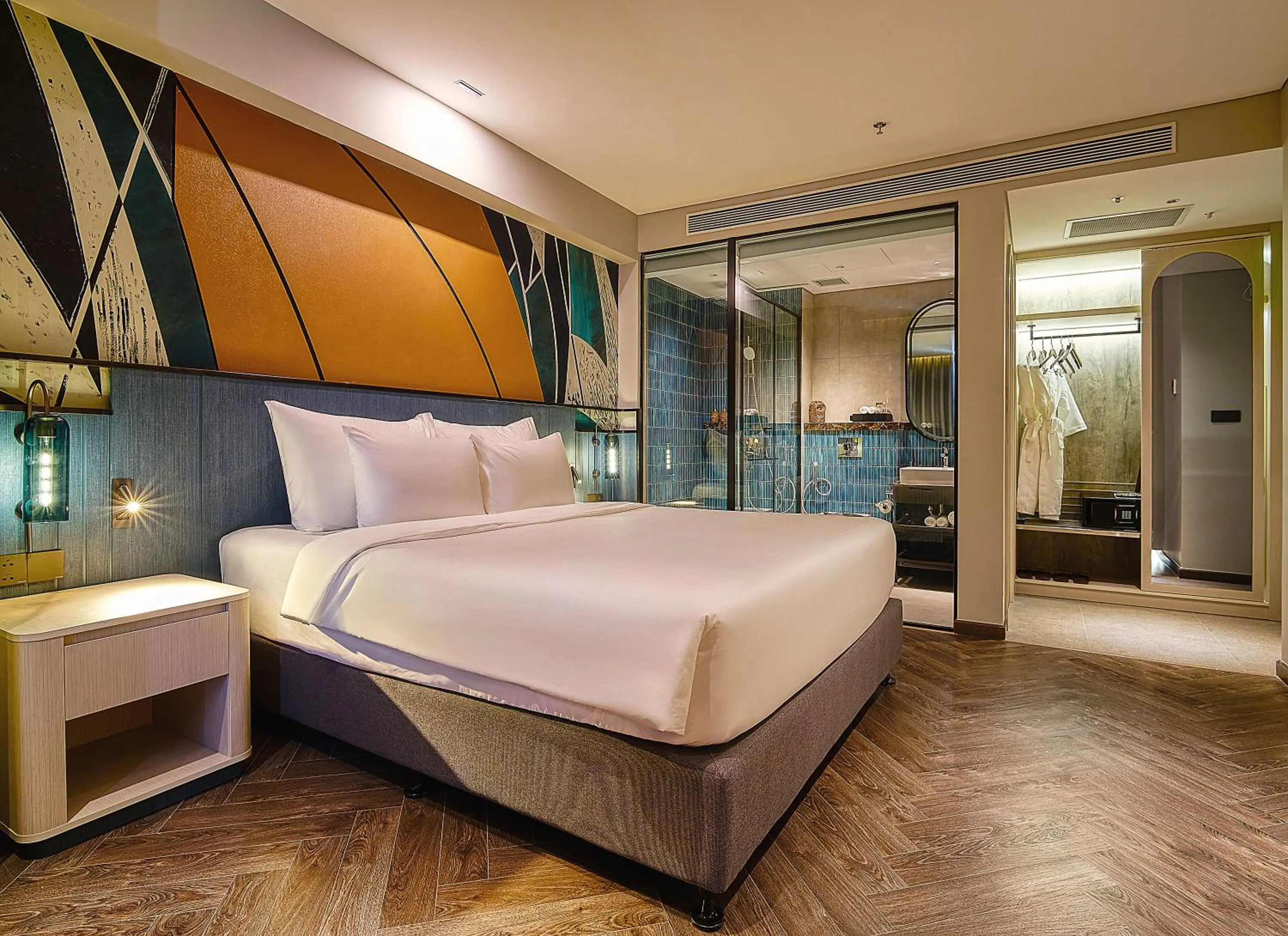 Bed in Champton Nha Trang Hotel