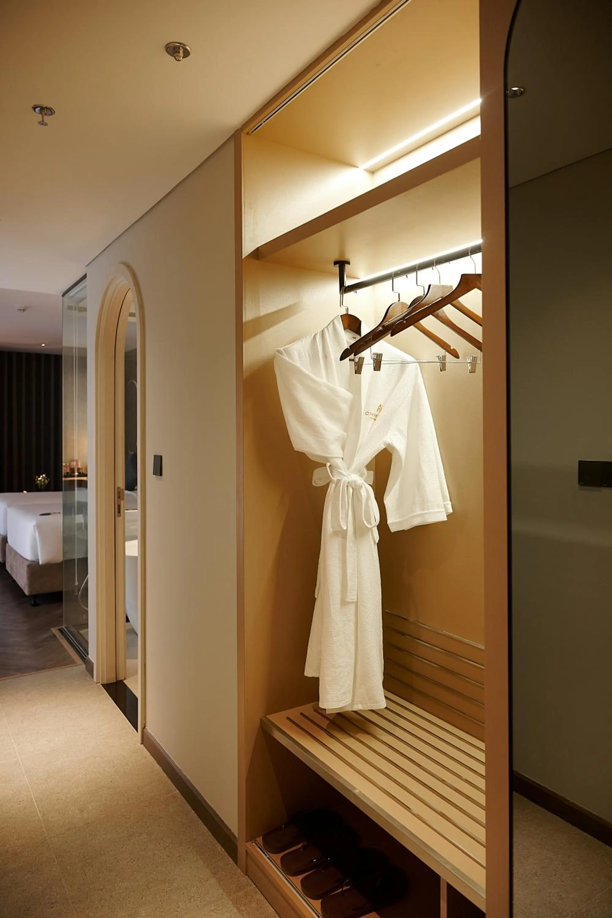 wardrobe in Champton Nha Trang Hotel