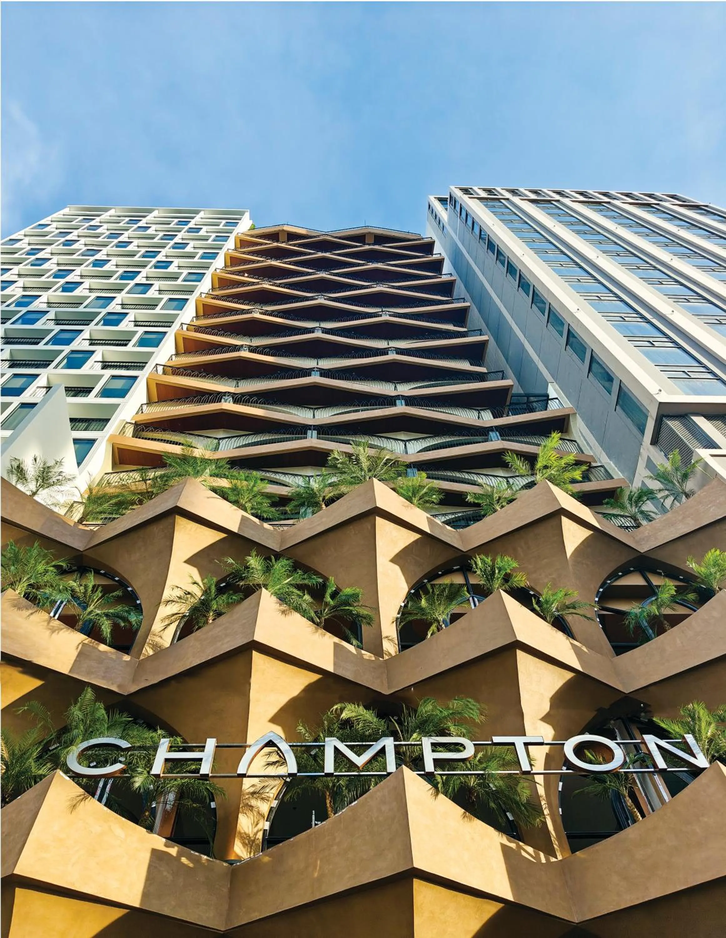 Property building in Champton Nha Trang Hotel