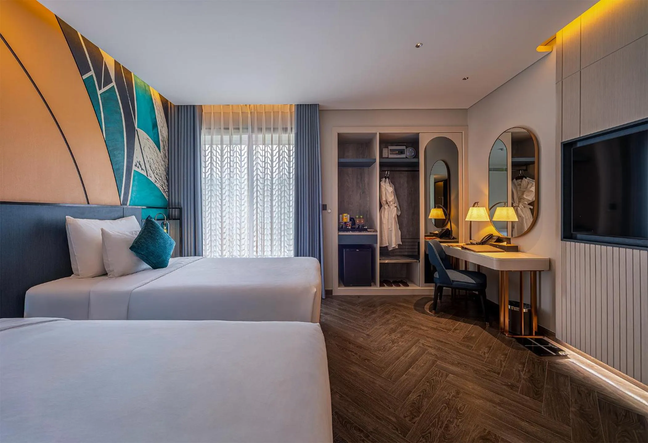 Bedroom, Bed in Champton Nha Trang Hotel