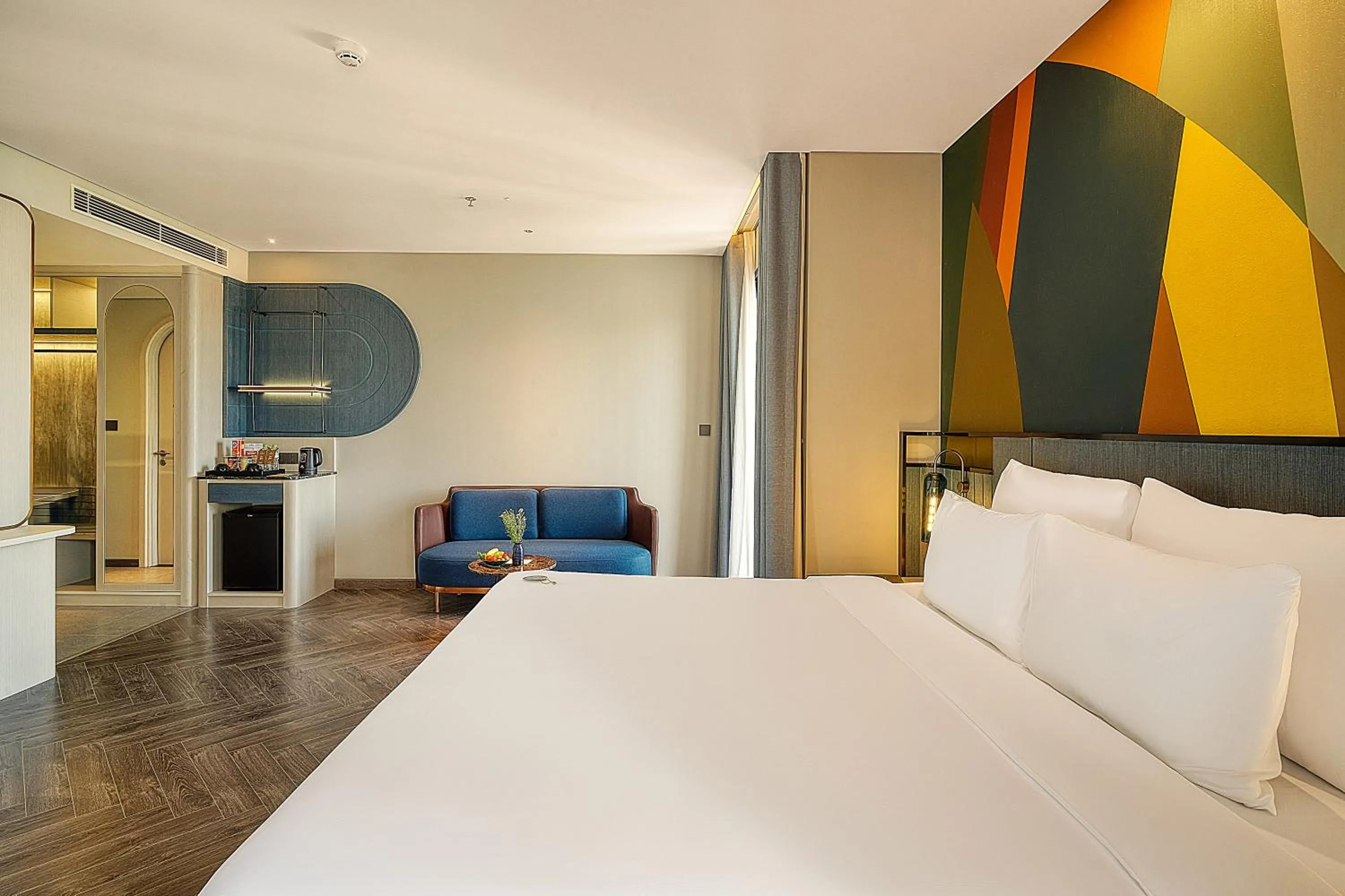 Bed in Champton Nha Trang Hotel