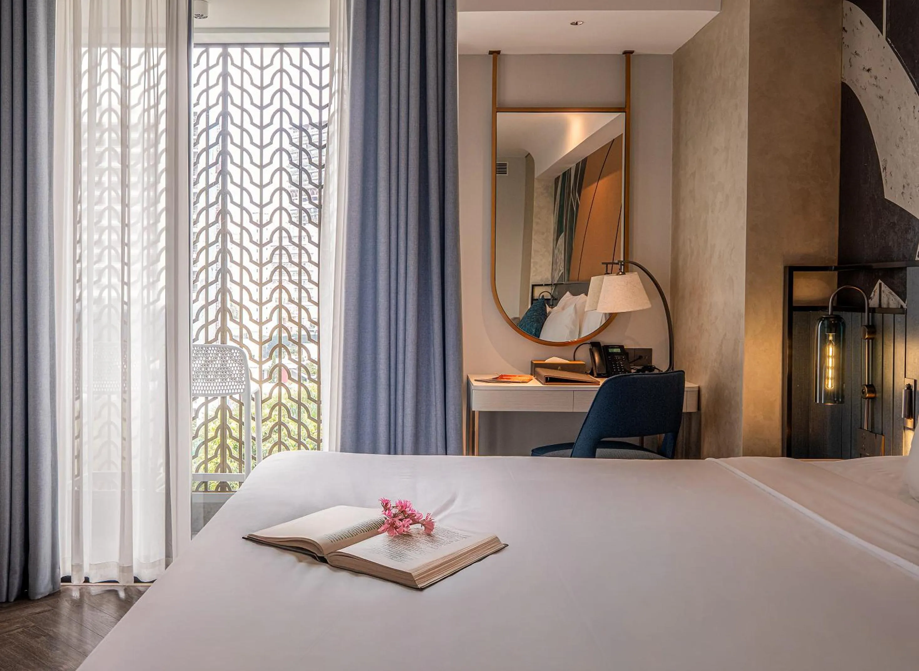 Bedroom, Bed in Champton Nha Trang Hotel