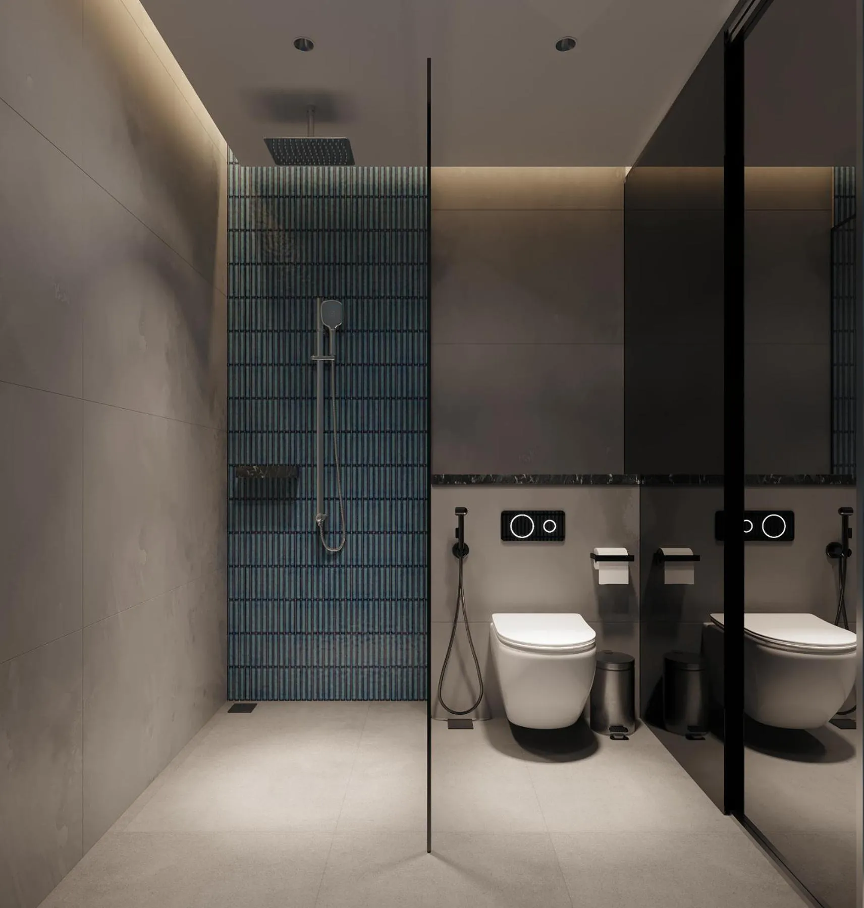 Shower in Champton Nha Trang Hotel