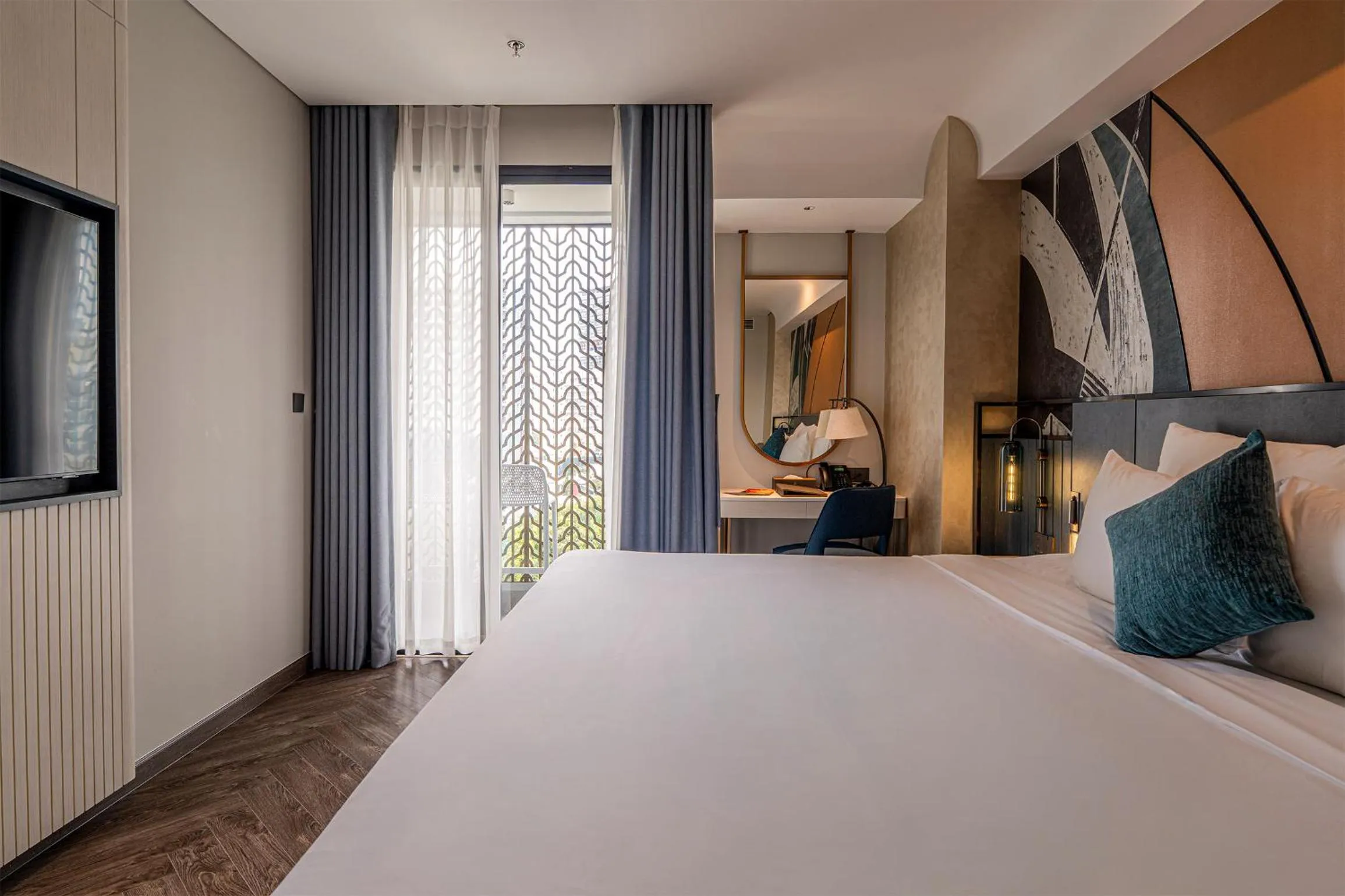 Bedroom, Bed in Champton Nha Trang Hotel