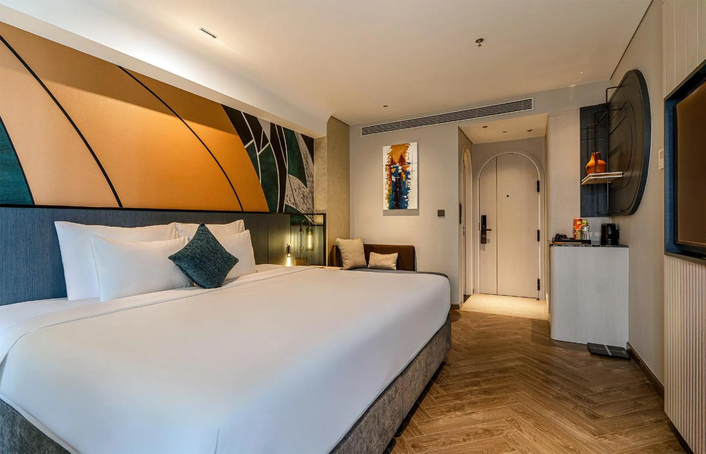 Bedroom, Bed in Champton Nha Trang Hotel