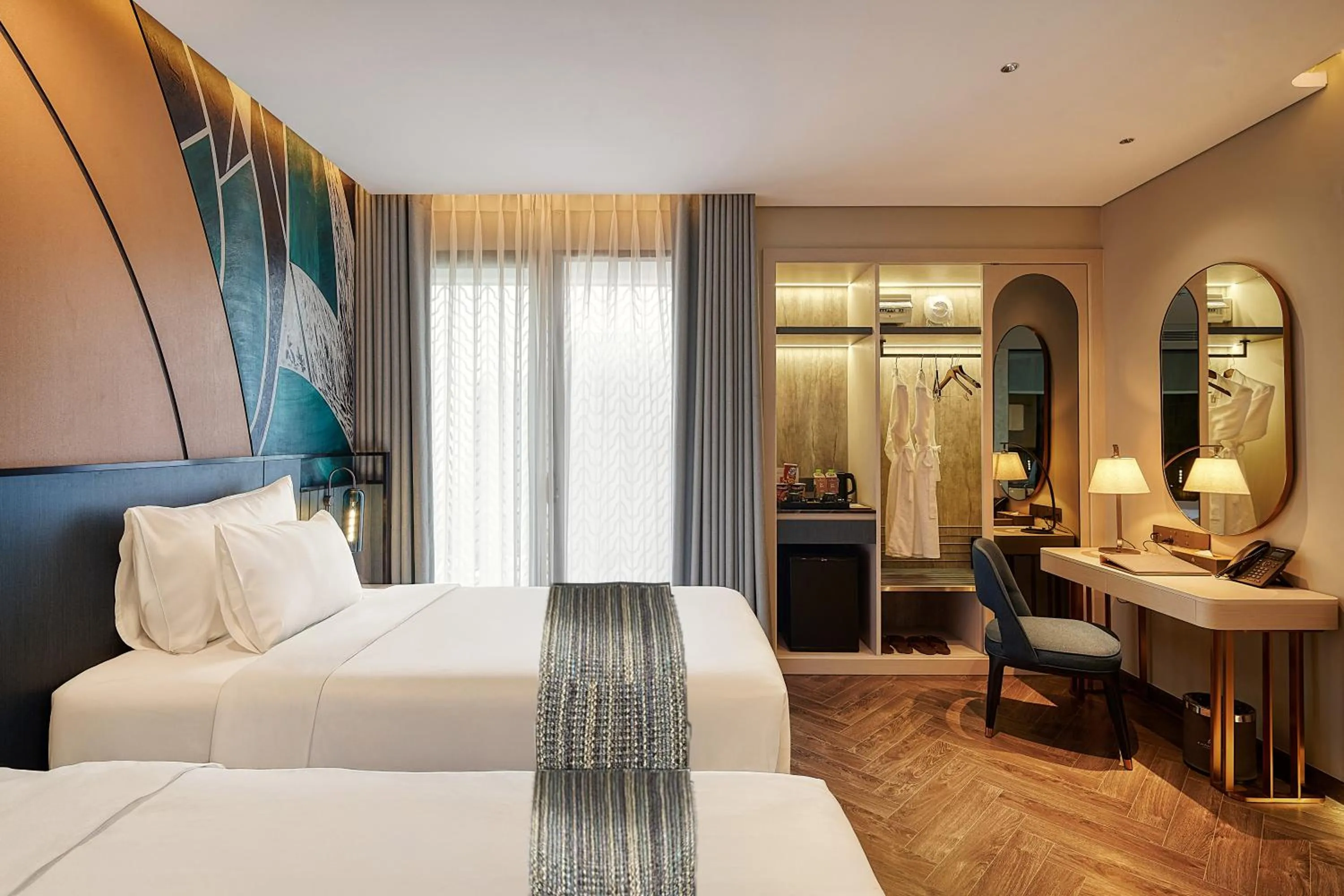 Bed in Champton Nha Trang Hotel