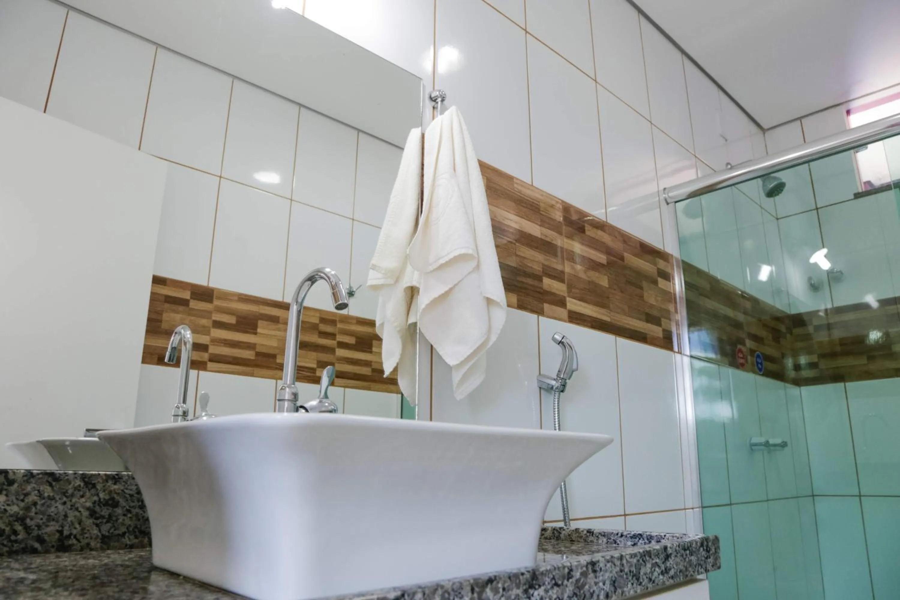 Bathroom in Hotel Açay