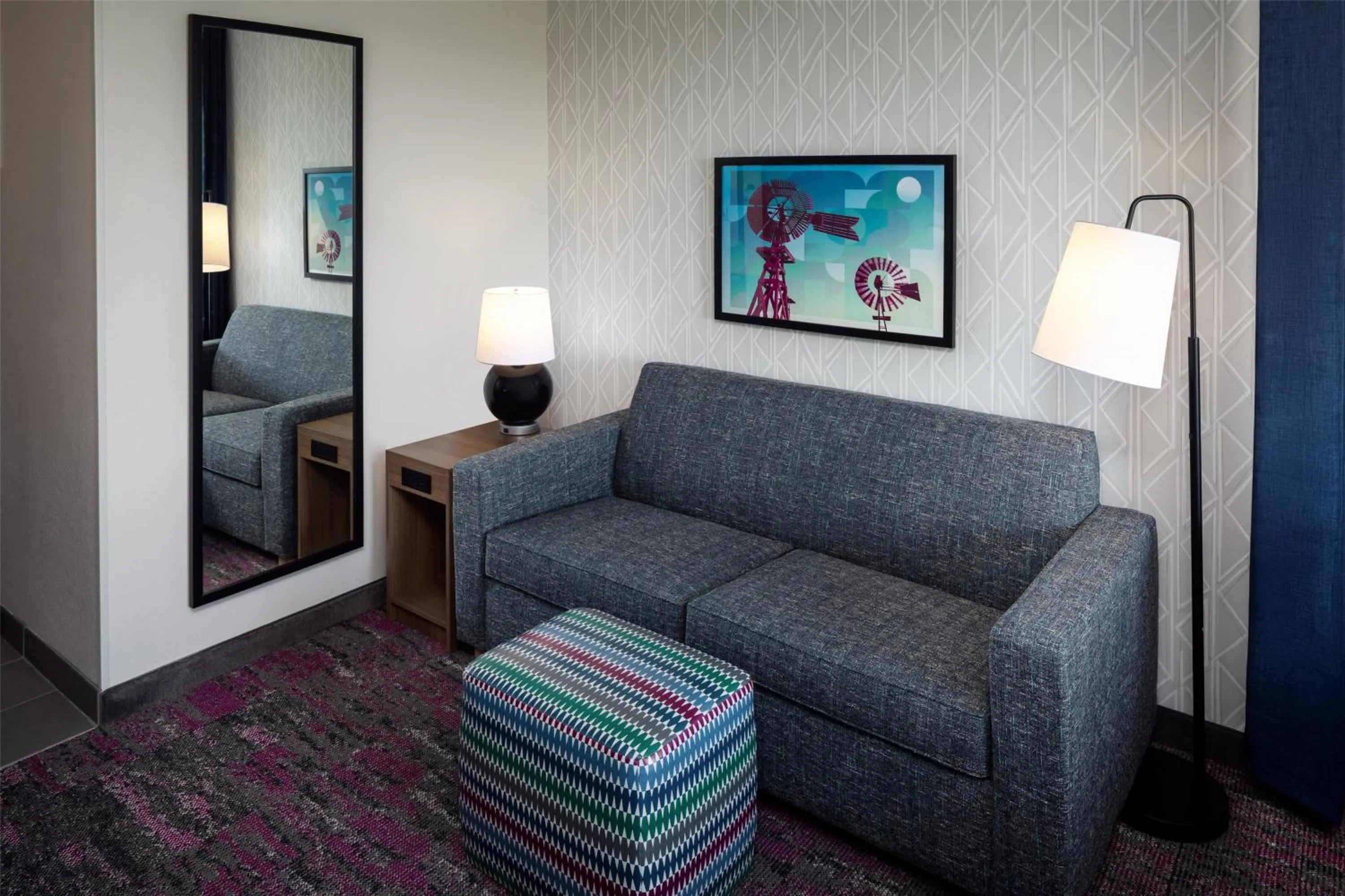 Living room in Home2 Suites By Hilton Bastrop