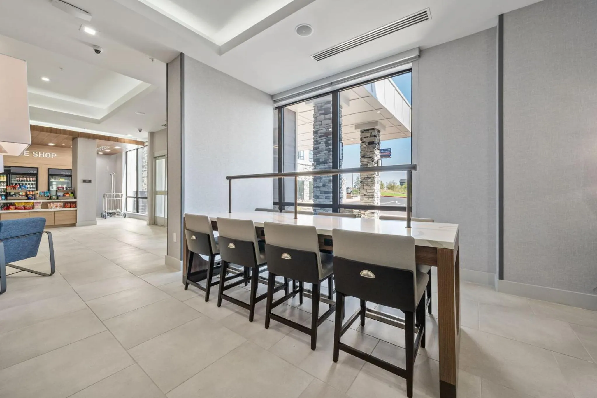 Lobby or reception in Homewood Suites By Hilton Austin Airport