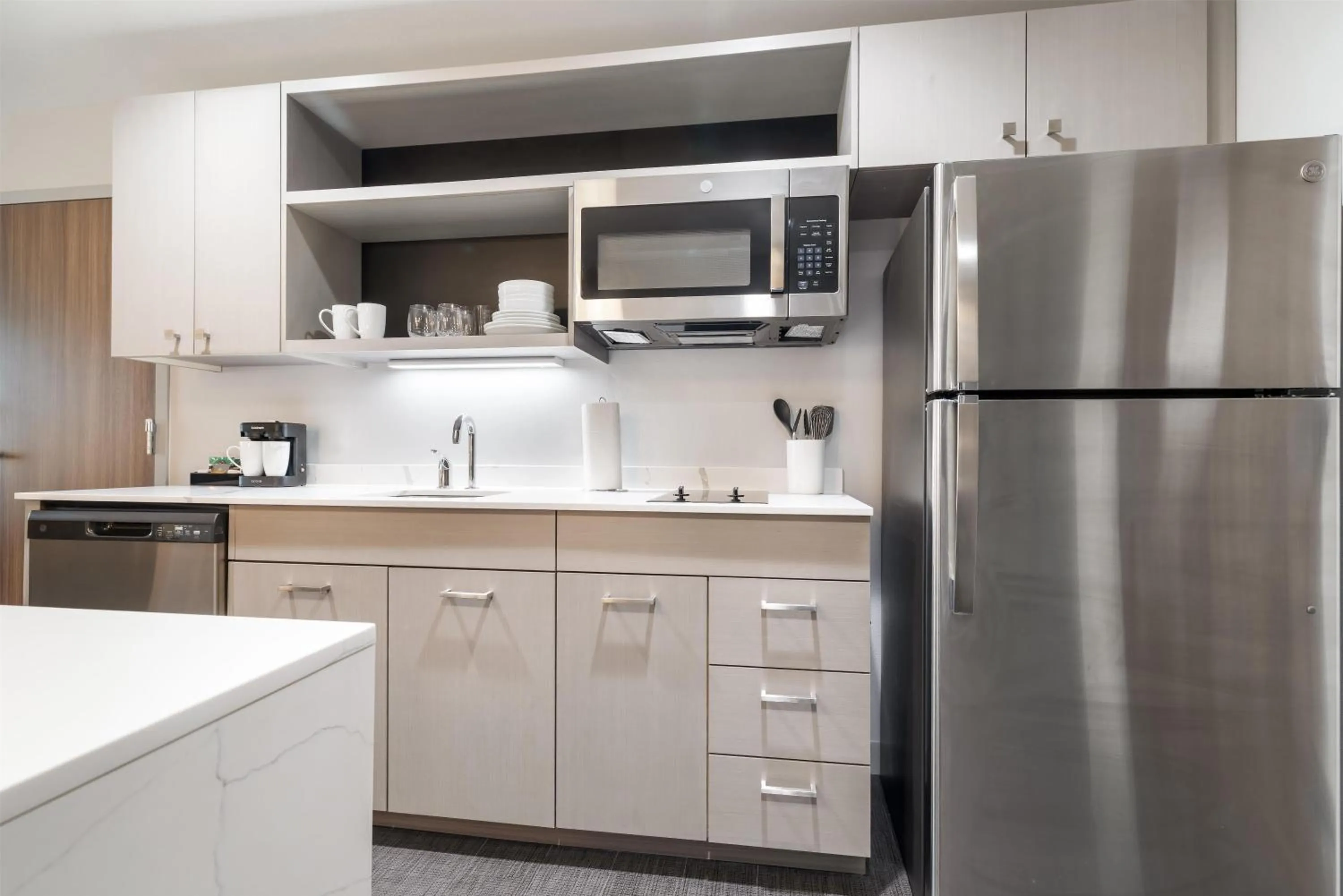 Kitchen or kitchenette in Homewood Suites By Hilton Austin Airport