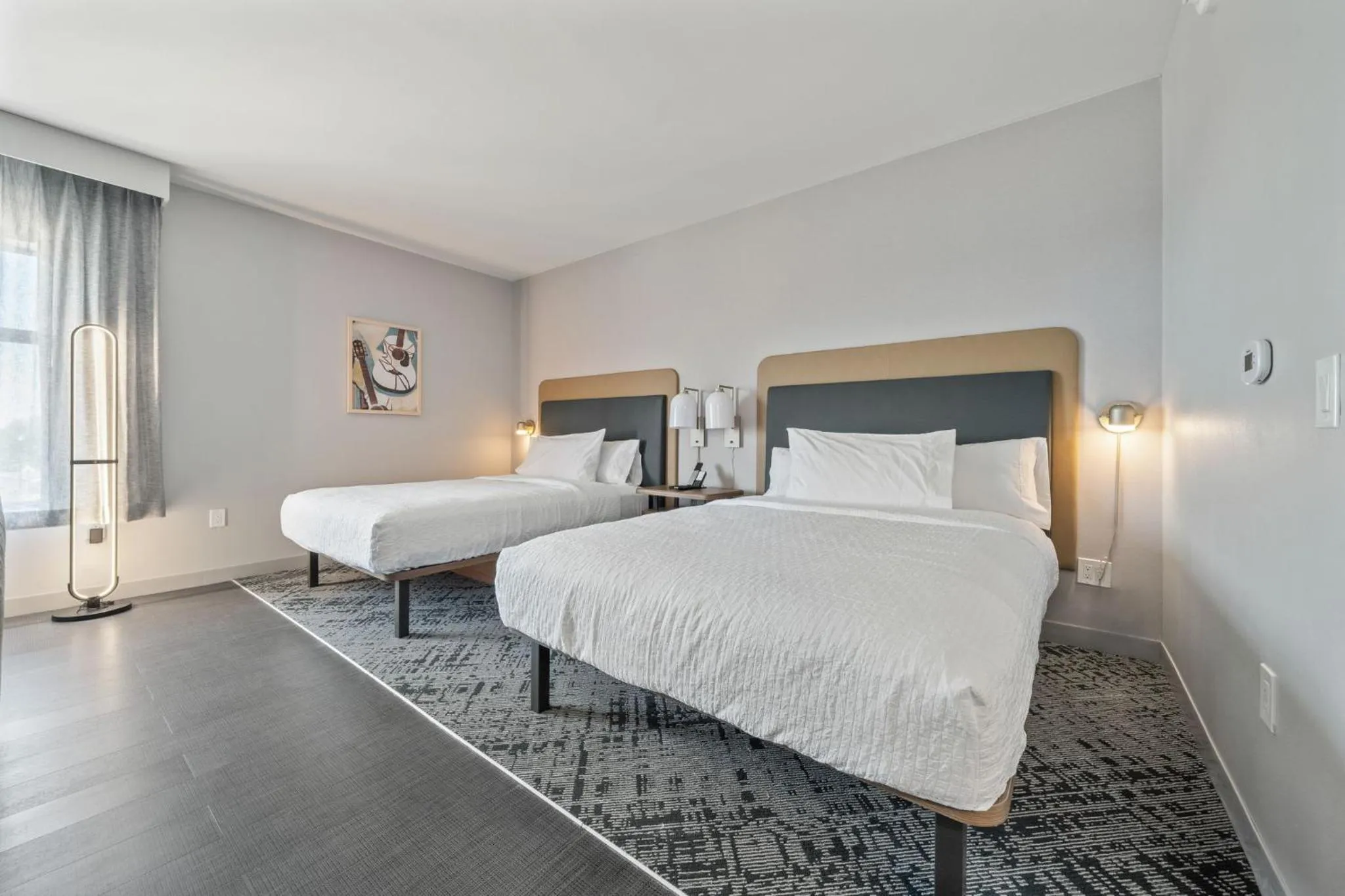 Bed in Homewood Suites By Hilton Austin Airport