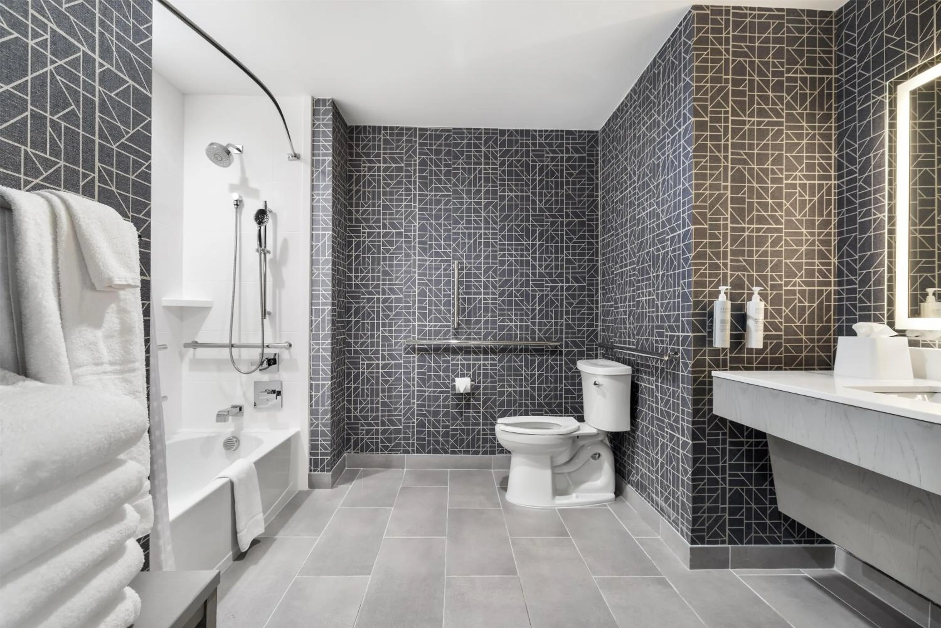 Bathroom in Homewood Suites By Hilton Austin Airport