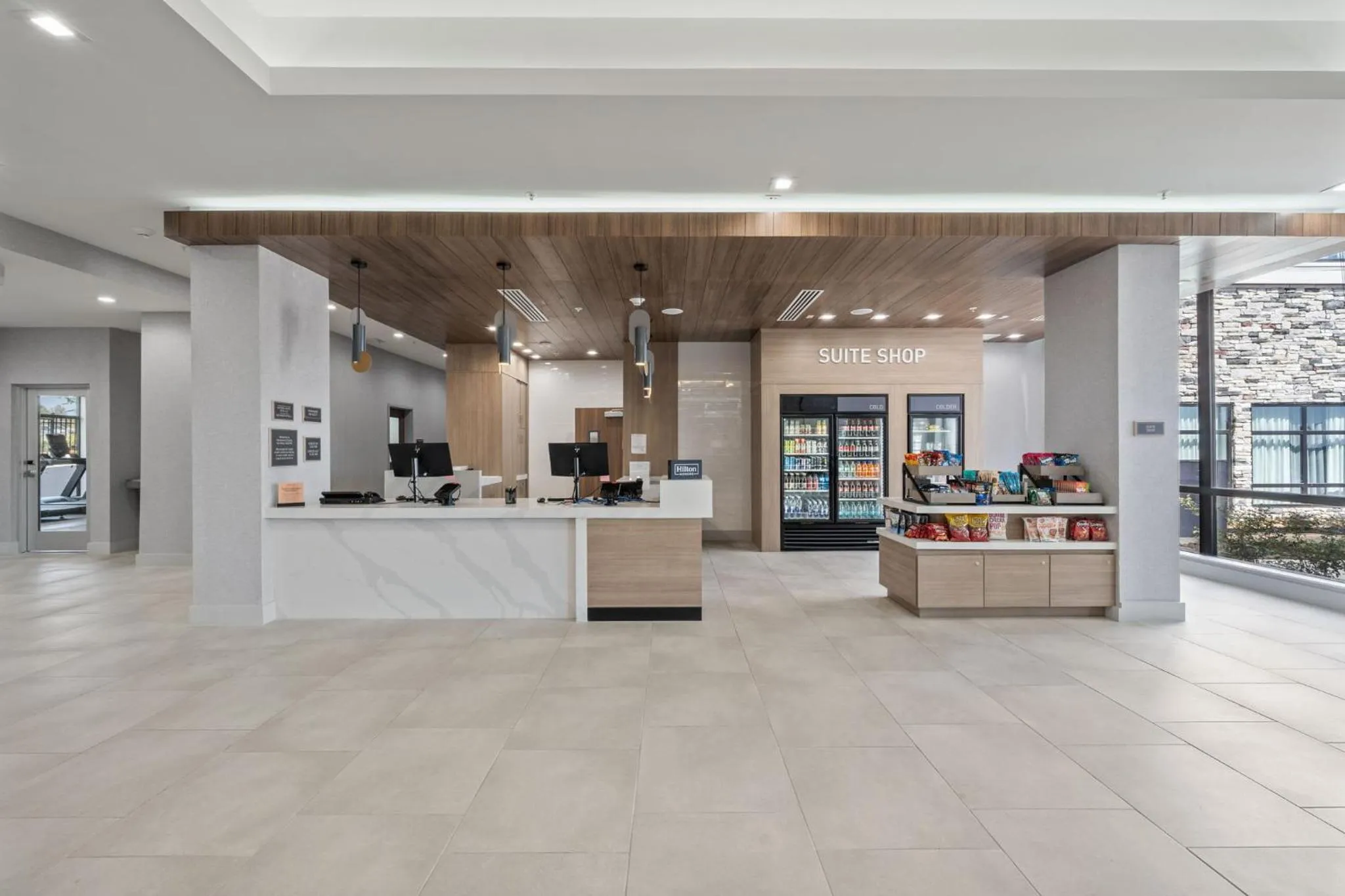 Lobby or reception in Homewood Suites By Hilton Austin Airport