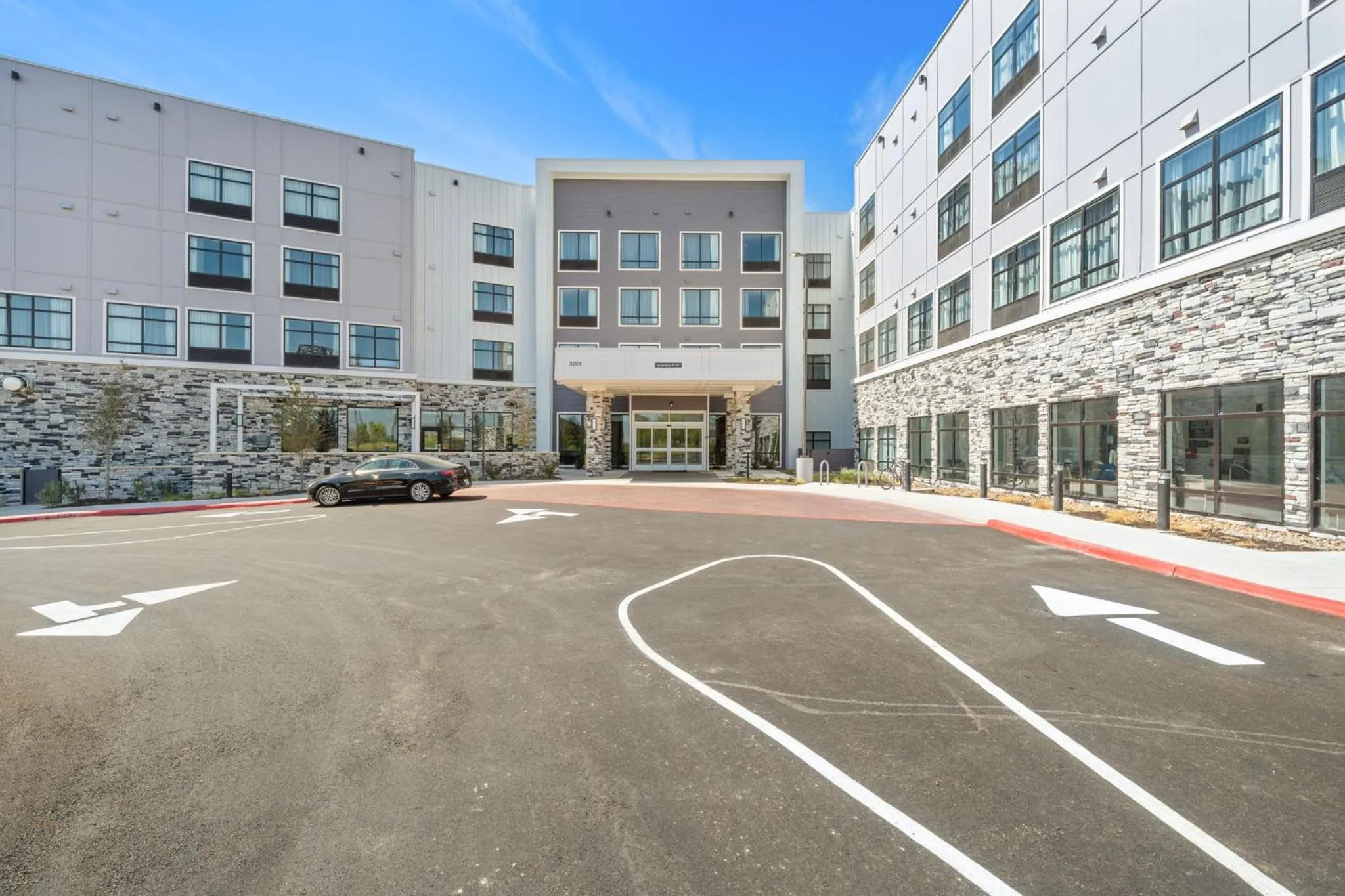 Facade/entrance in Homewood Suites By Hilton Austin Airport