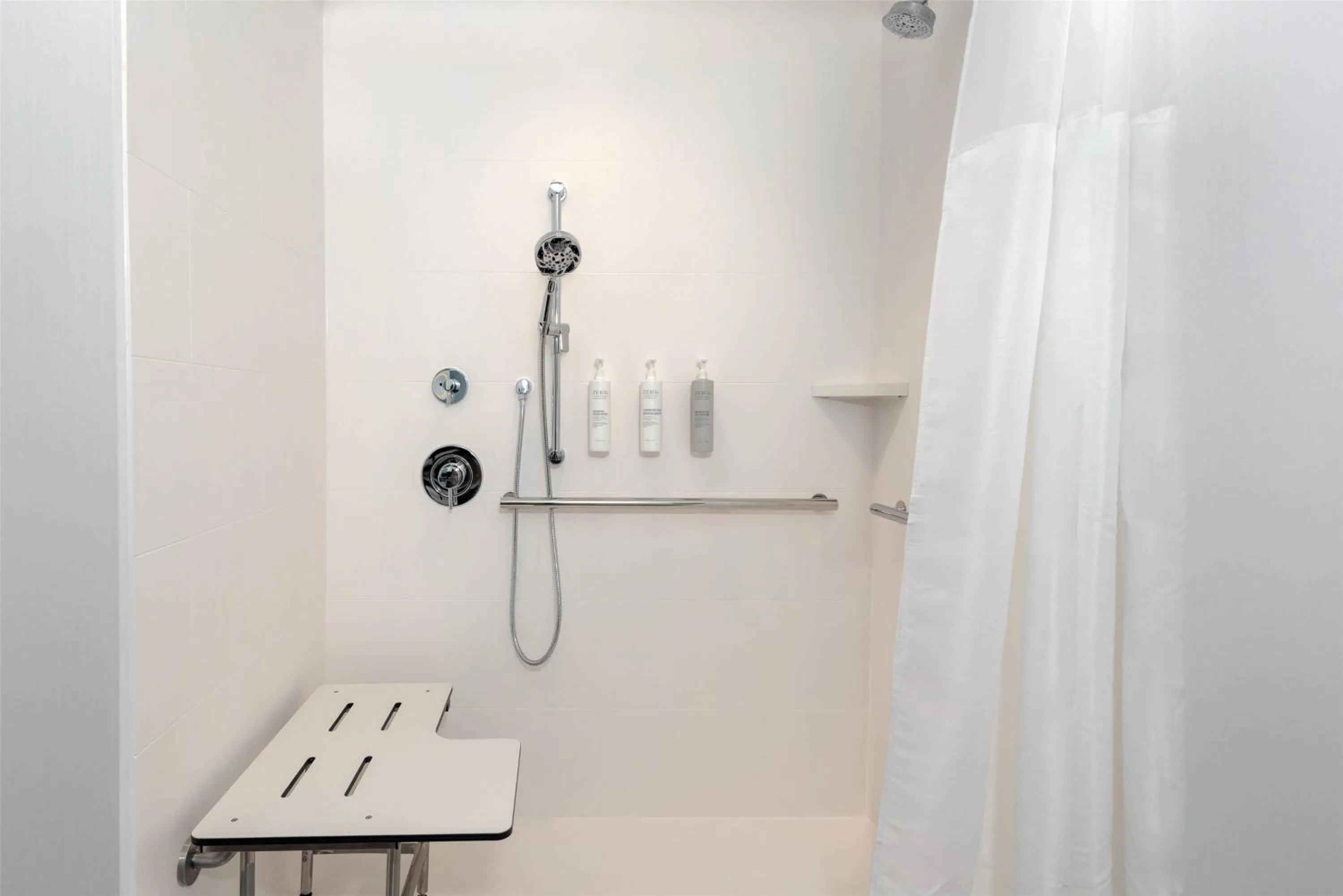 Shower in Hilton Garden Inn Cape Canaveral Near Cocoa Beach