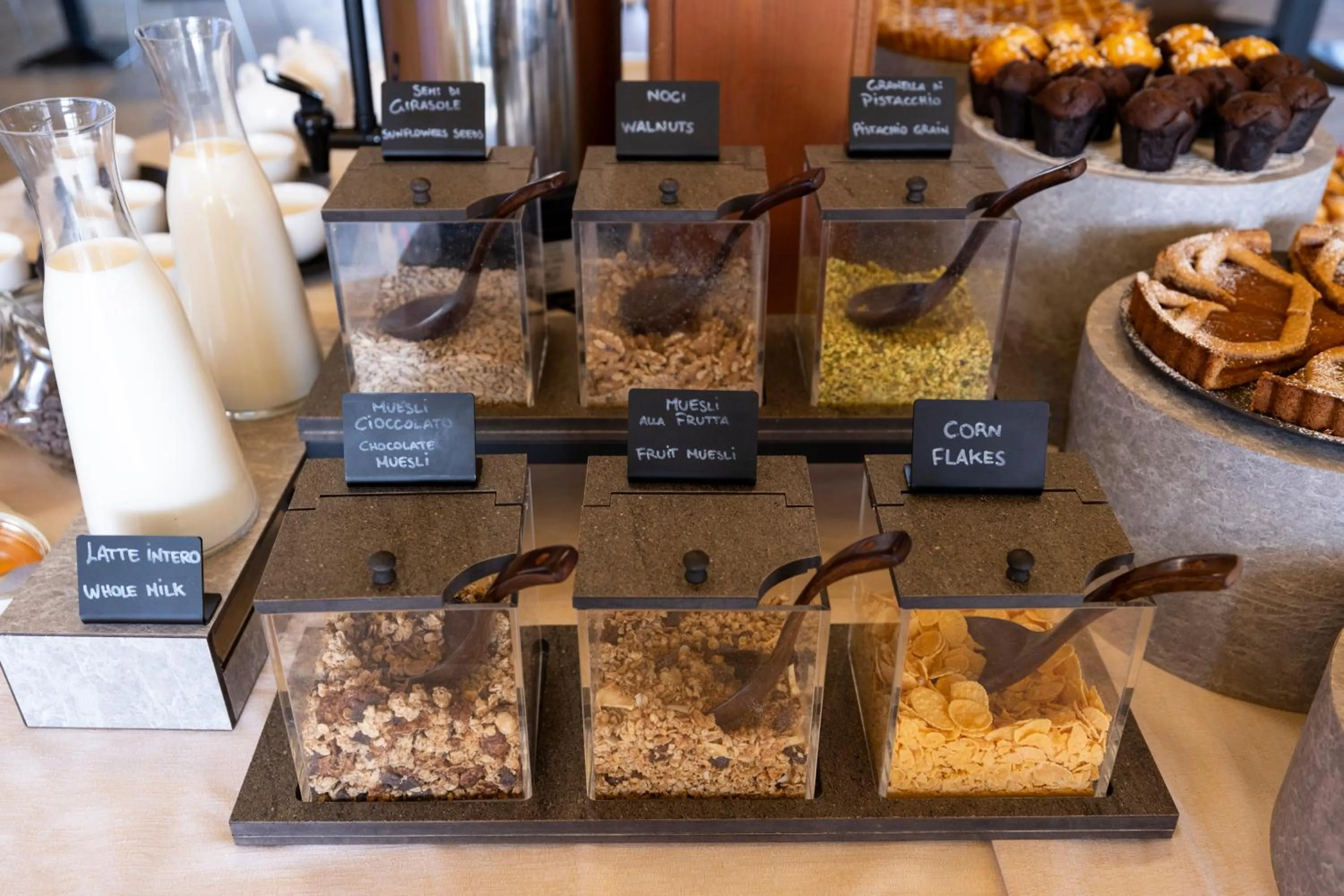 Breakfast in Best Western Hotel Cristallo