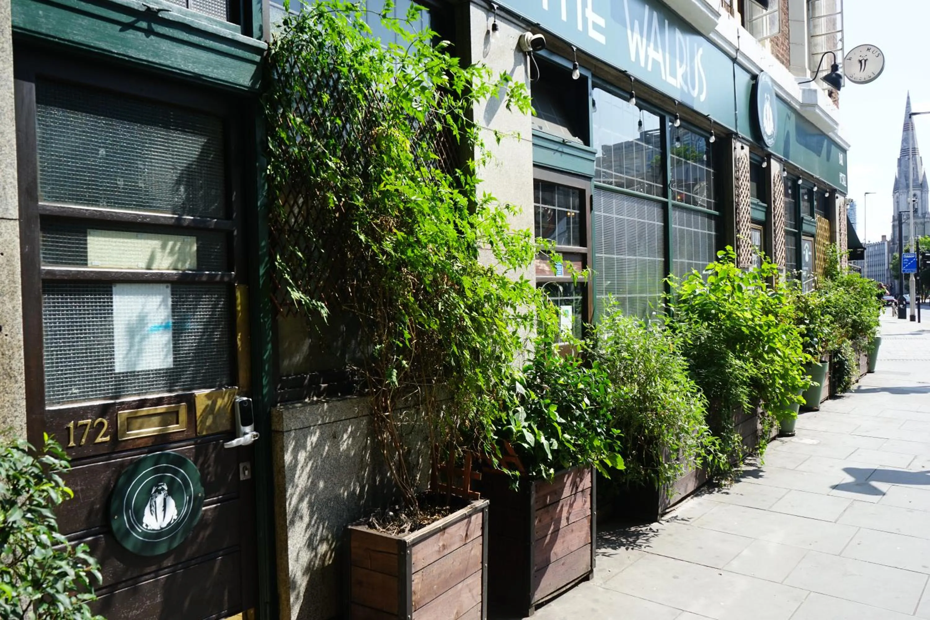 Property building in The Walrus Bar and Hostel