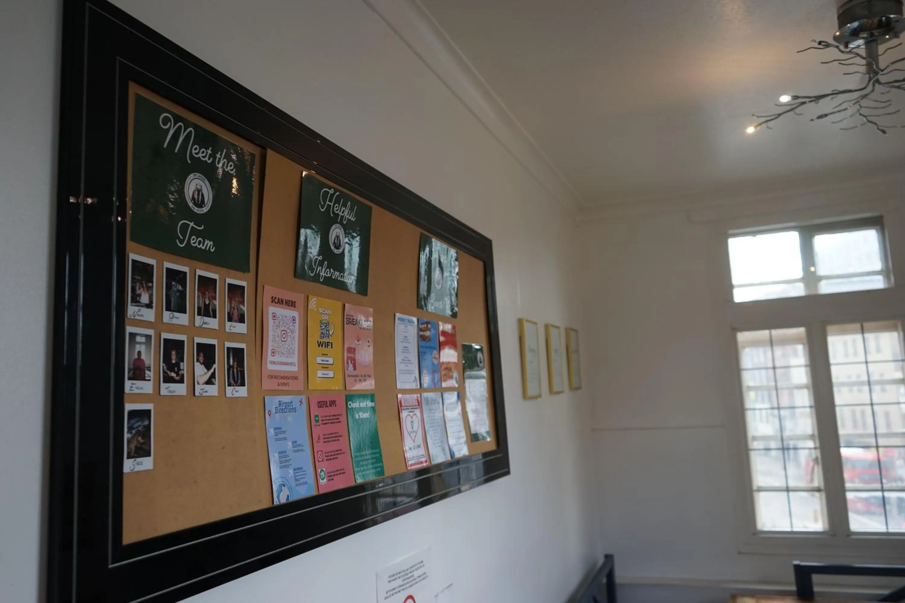 Communal kitchen in The Walrus Bar and Hostel
