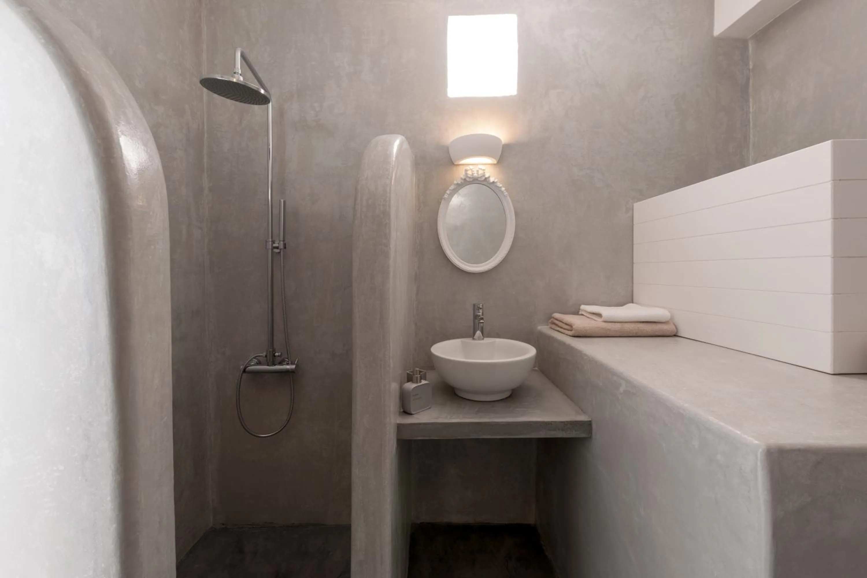 Bathroom in Katharos Pool Villas